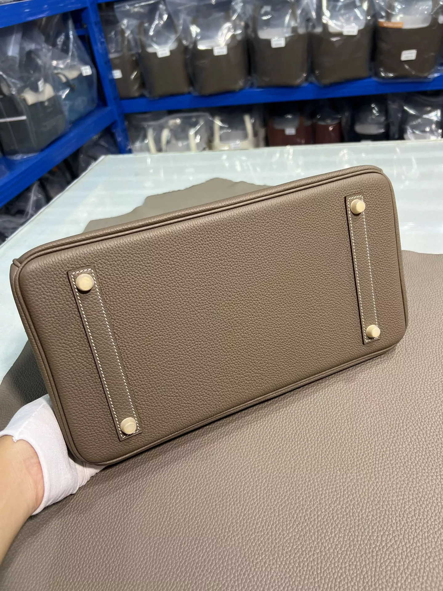 Breathable 6847 Hermes AAA Quality Handbags For Women