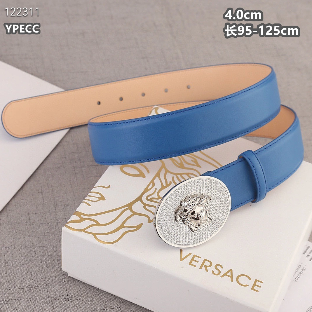 Breathable 6989 Versace AAA Quality Belts For Unisex