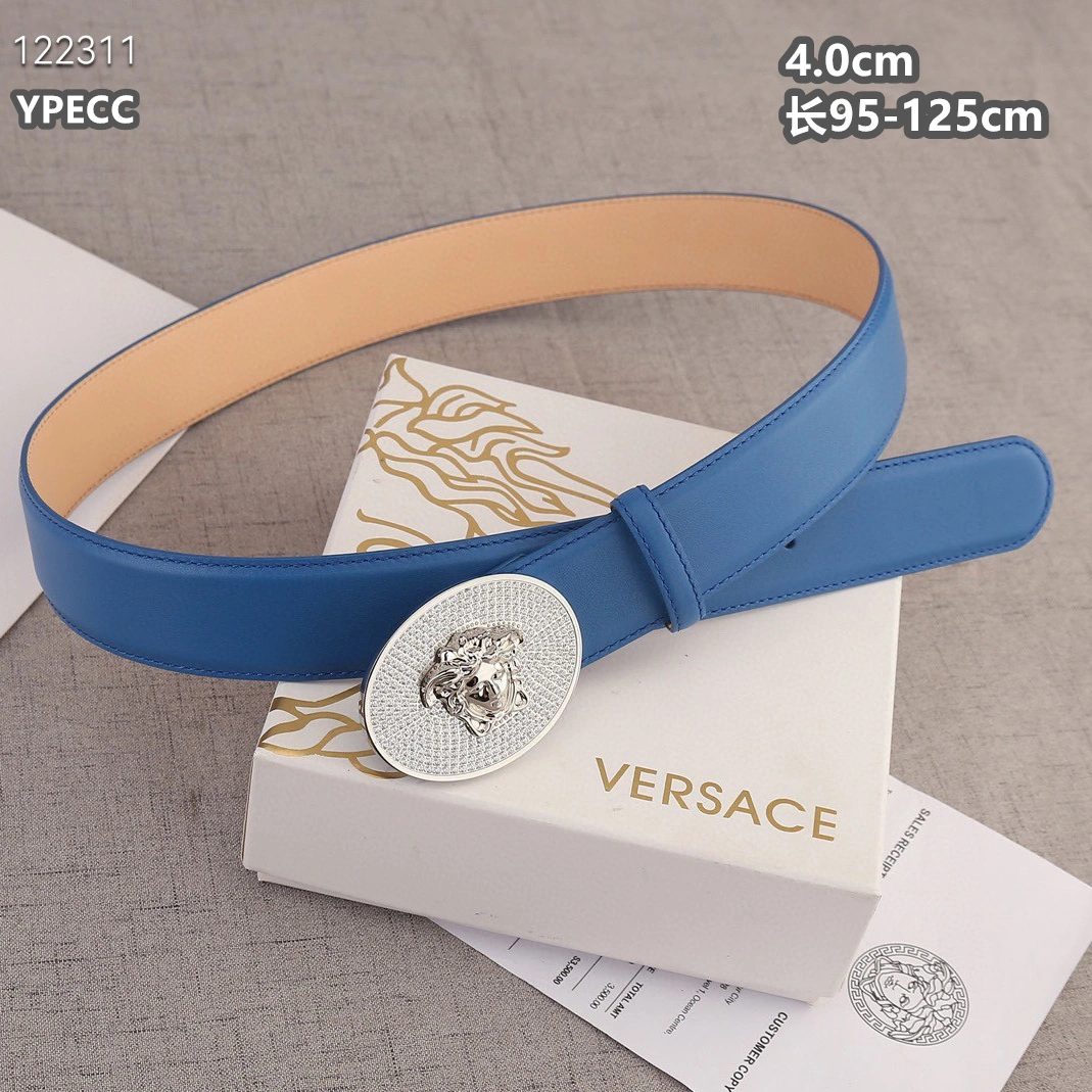 Breathable 6989 Versace AAA Quality Belts For Unisex