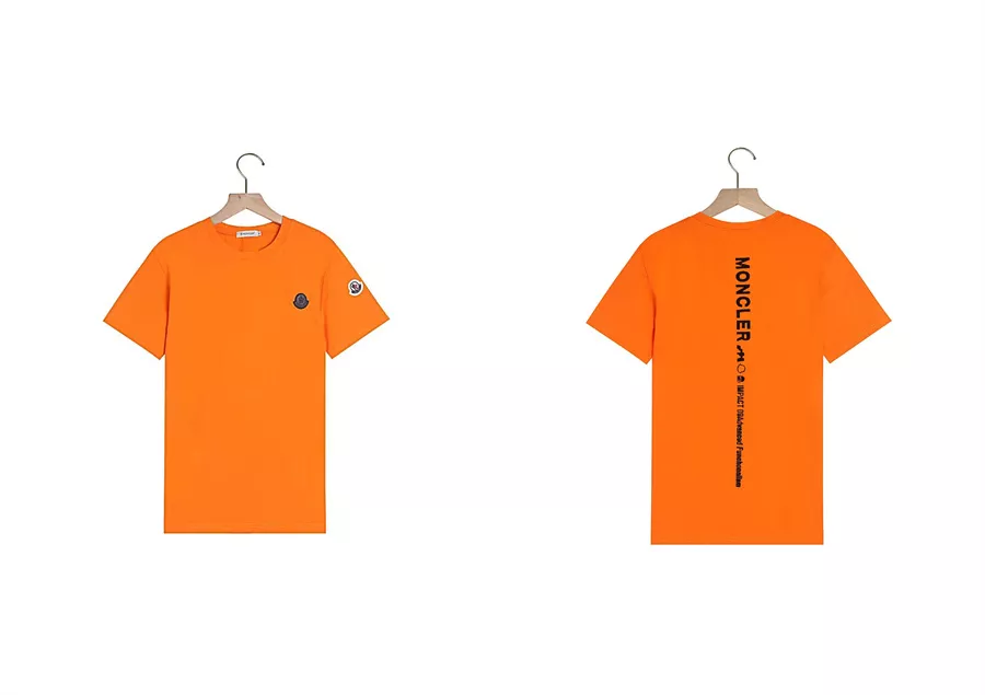 Breathable 6999 Moncler T-Shirts Short Sleeved For Men