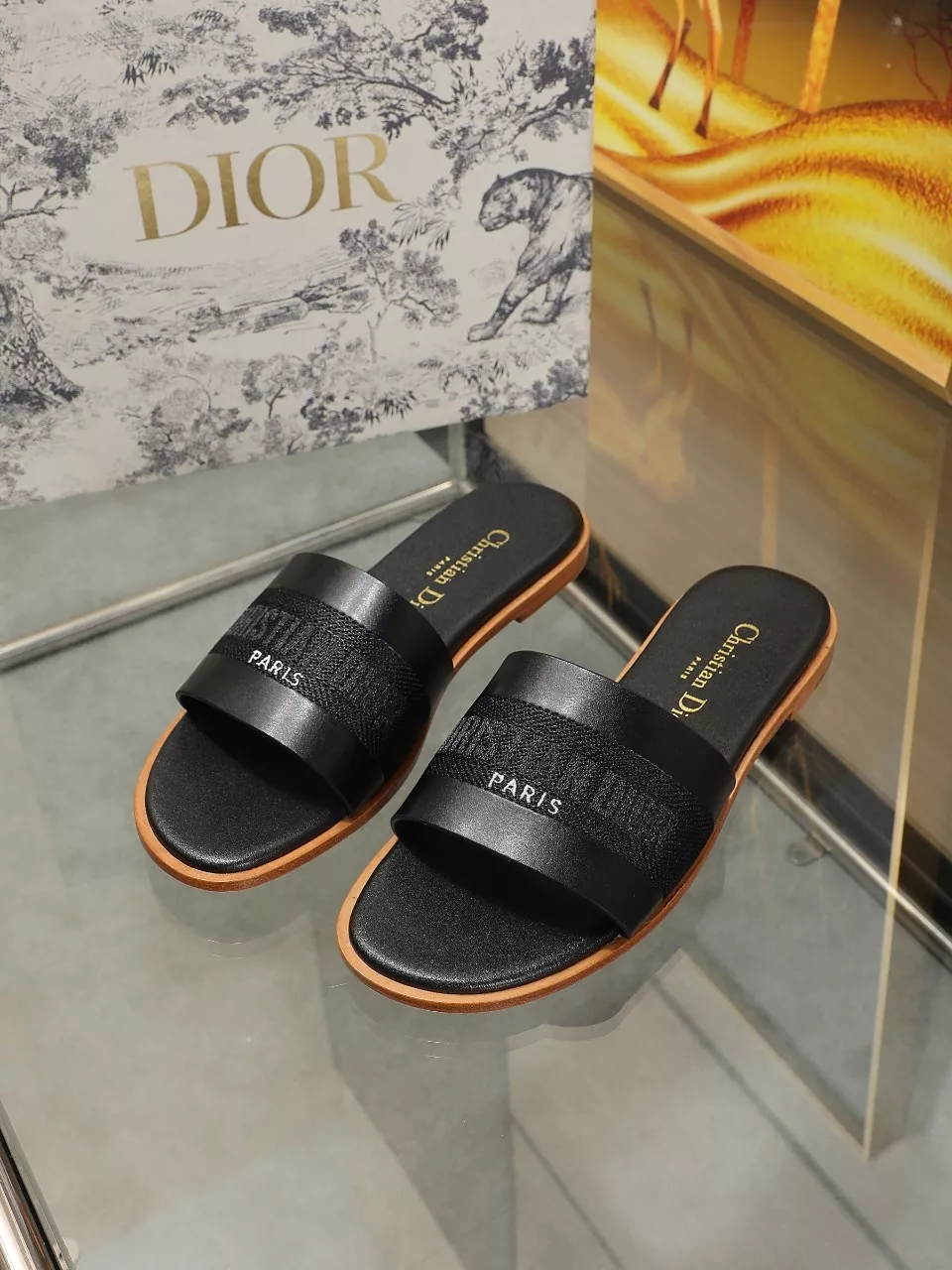 Breathable 703 Christian Dior Slippers For Women