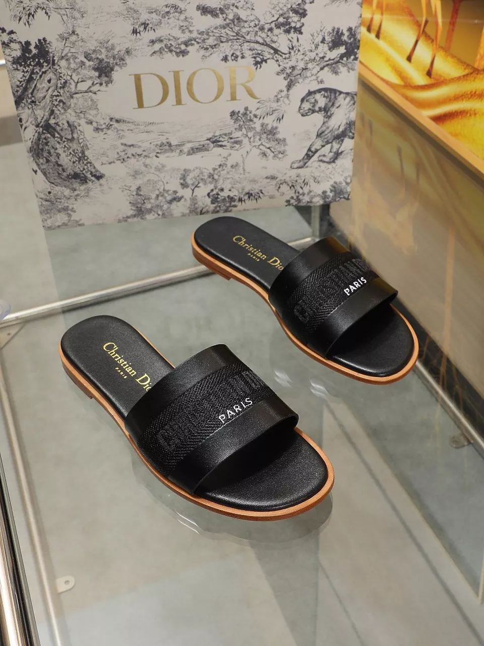 Breathable 703 Christian Dior Slippers For Women