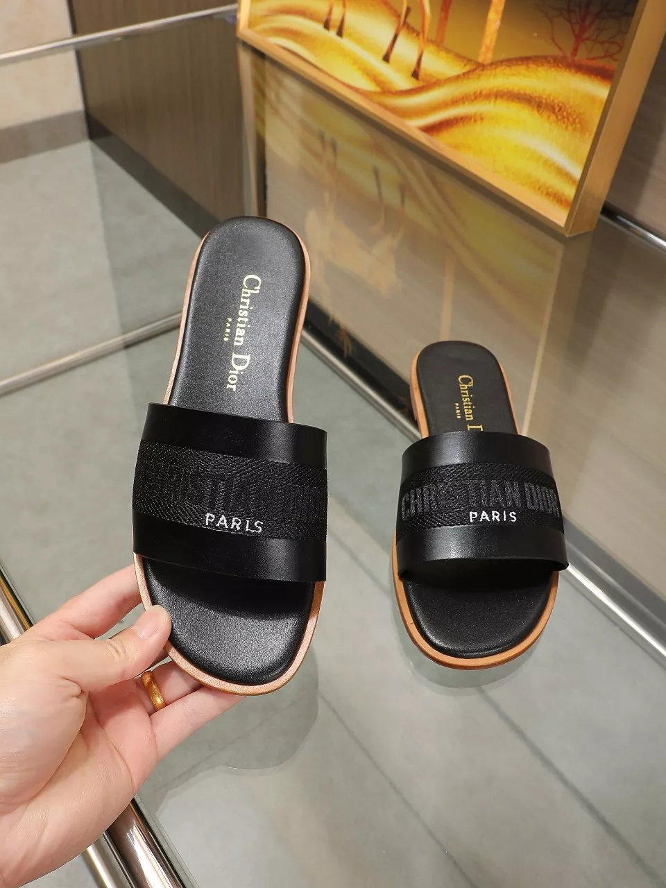 Breathable 703 Christian Dior Slippers For Women