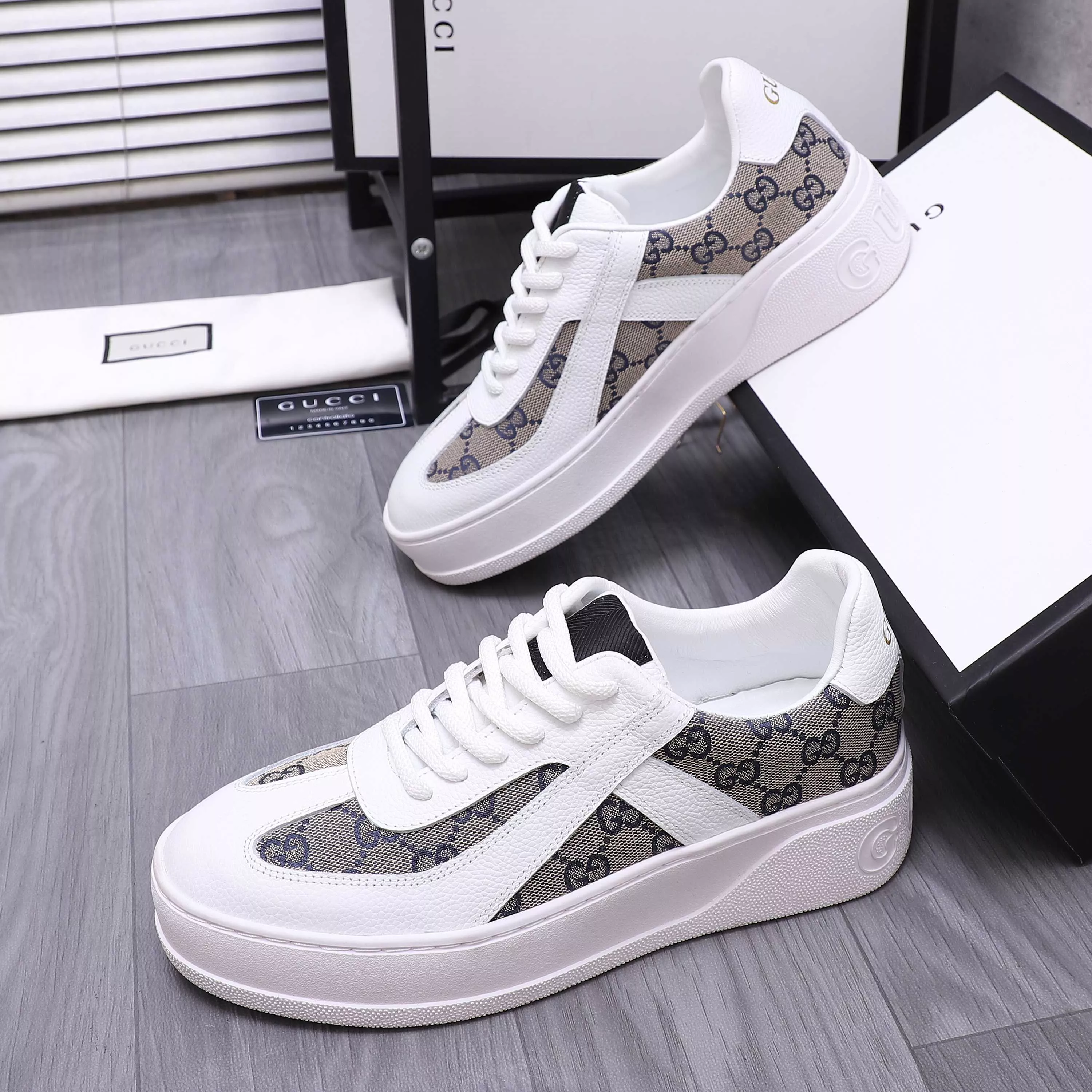 Breathable 7159 Gucci Casual Shoes For Men