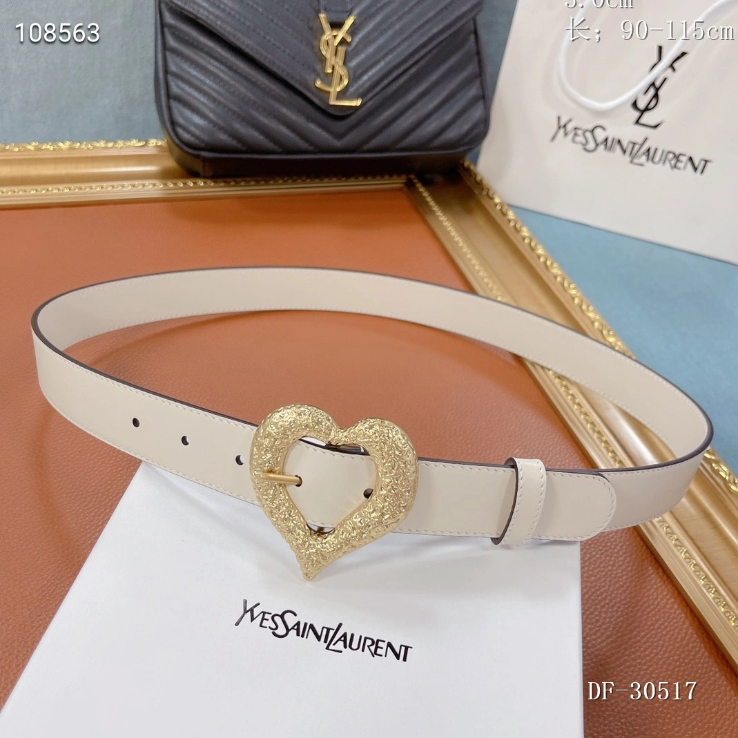 Breathable 7198 Yves Saint Laurent AAA Belts