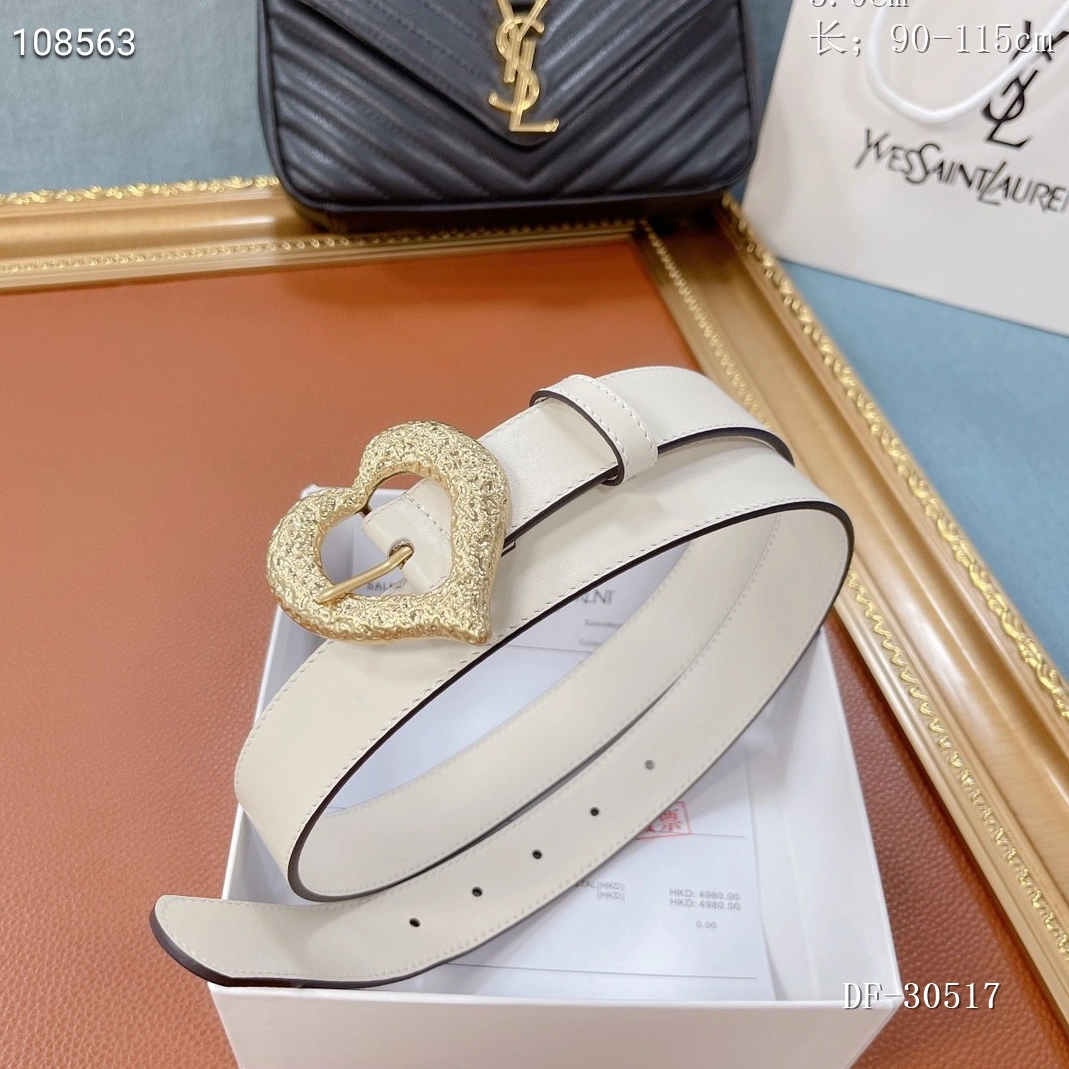 Breathable 7198 Yves Saint Laurent AAA Belts