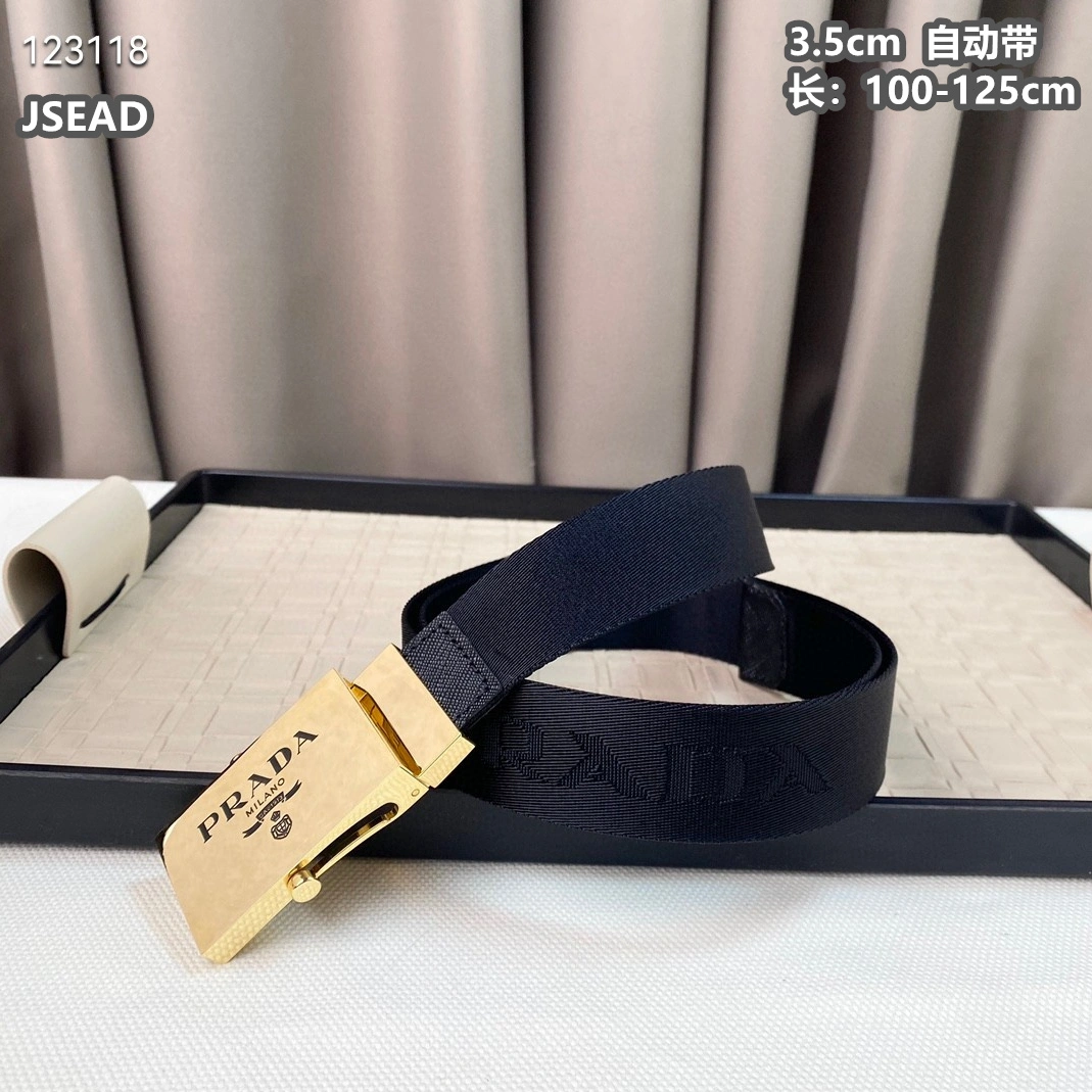 Breathable 7336 Prada AAA Quality Belts For Men