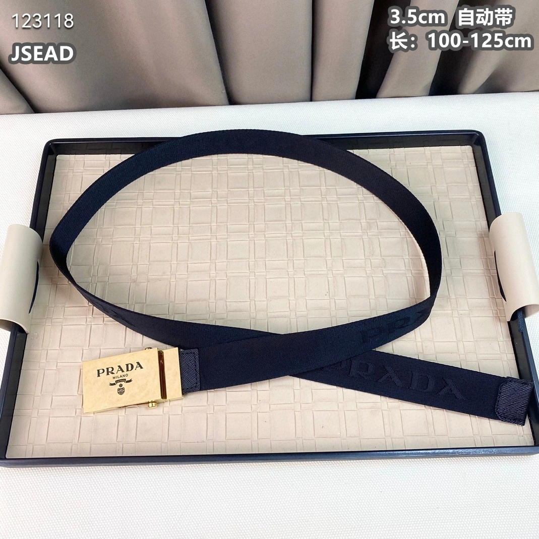 Breathable 7336 Prada AAA Quality Belts For Men