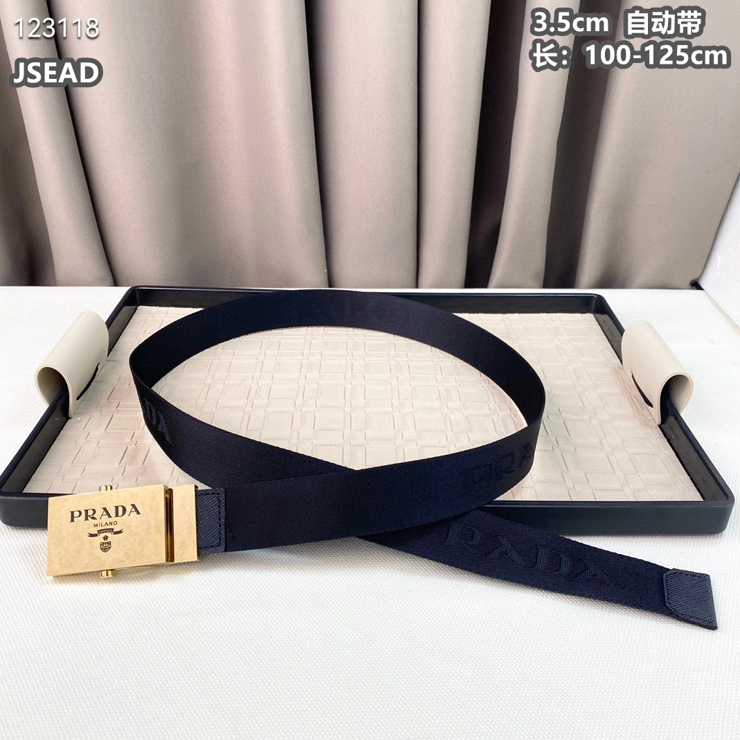 Breathable 7336 Prada AAA Quality Belts For Men