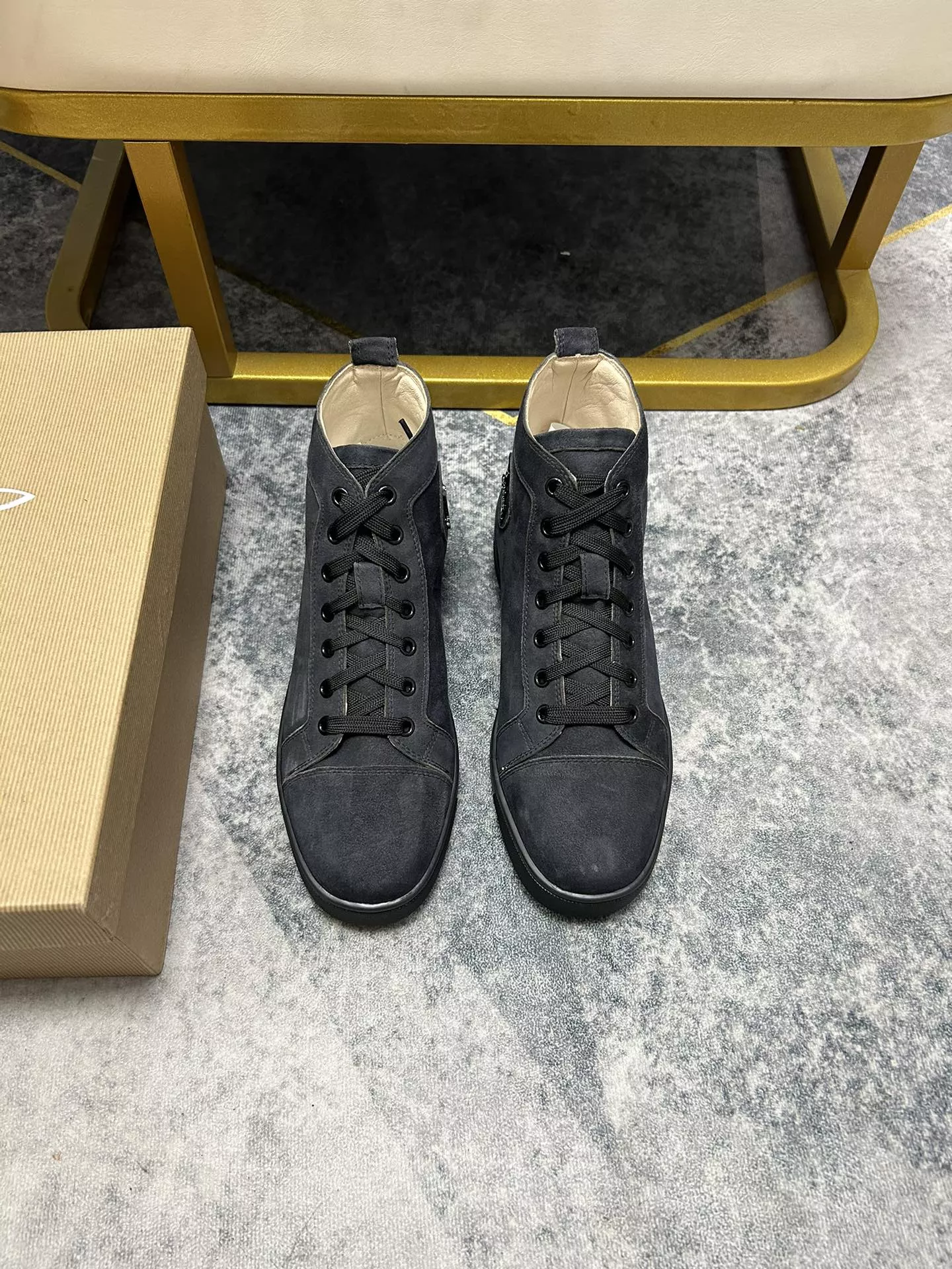 Breathable 7365 Christian Louboutin High Top Shoes For Men