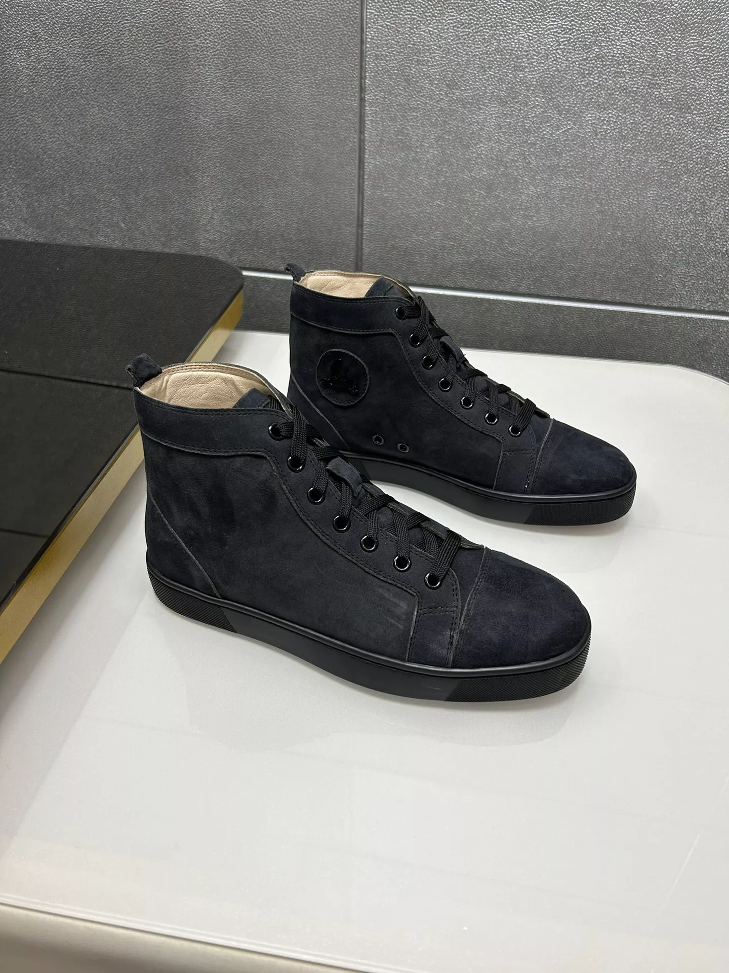 Breathable 7365 Christian Louboutin High Top Shoes For Men