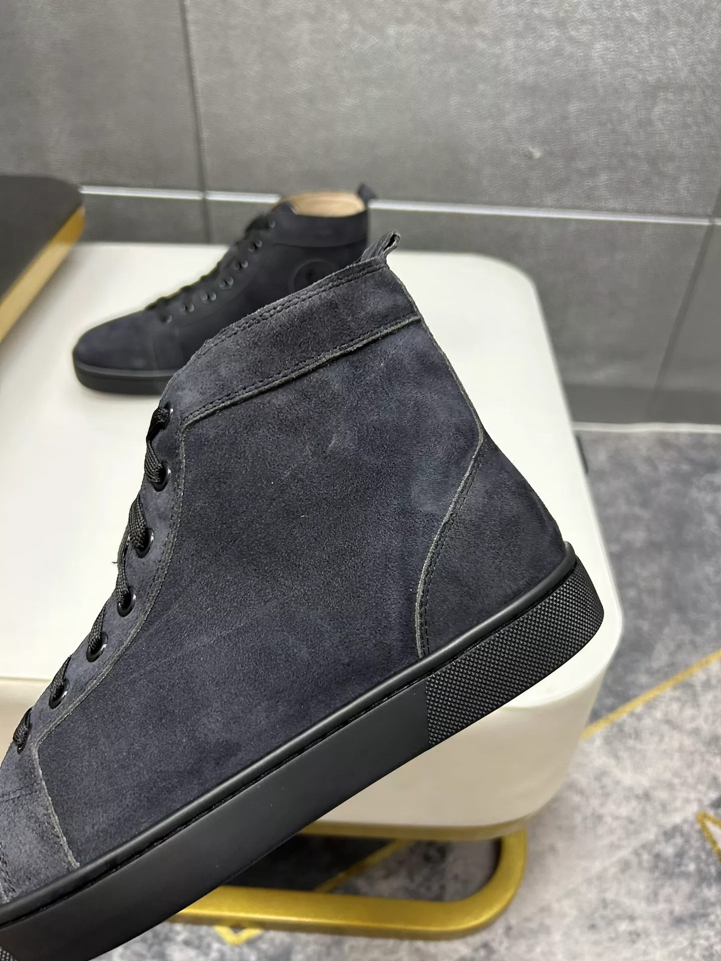 Breathable 7365 Christian Louboutin High Top Shoes For Men