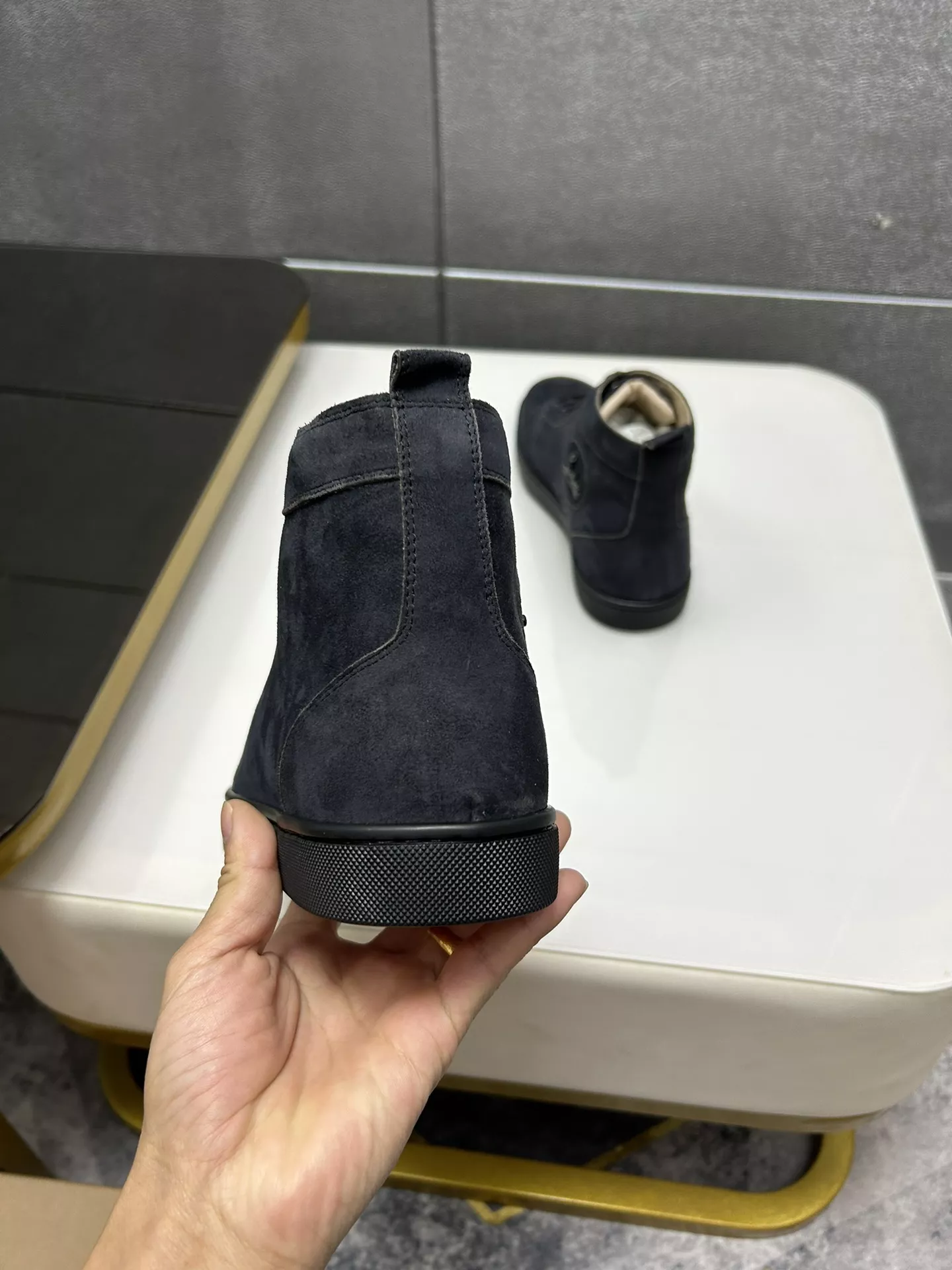 Breathable 7365 Christian Louboutin High Top Shoes For Men