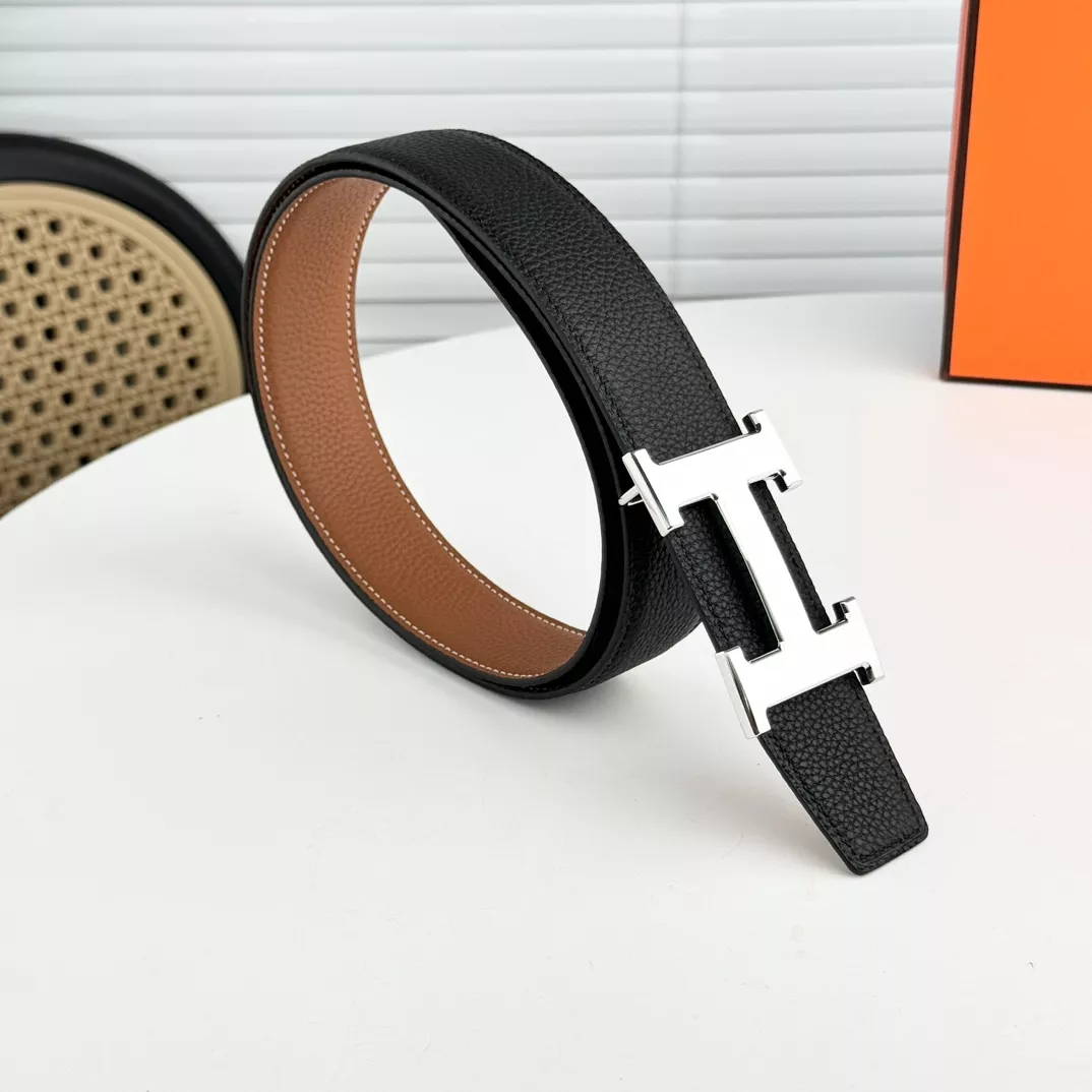 Breathable 7376 Hermes AAA Quality Belts In 3.8cm For Men