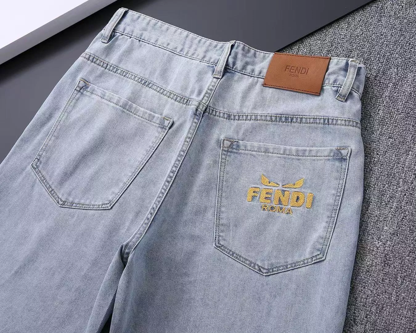 Breathable 7495 Fendi Jeans For Men
