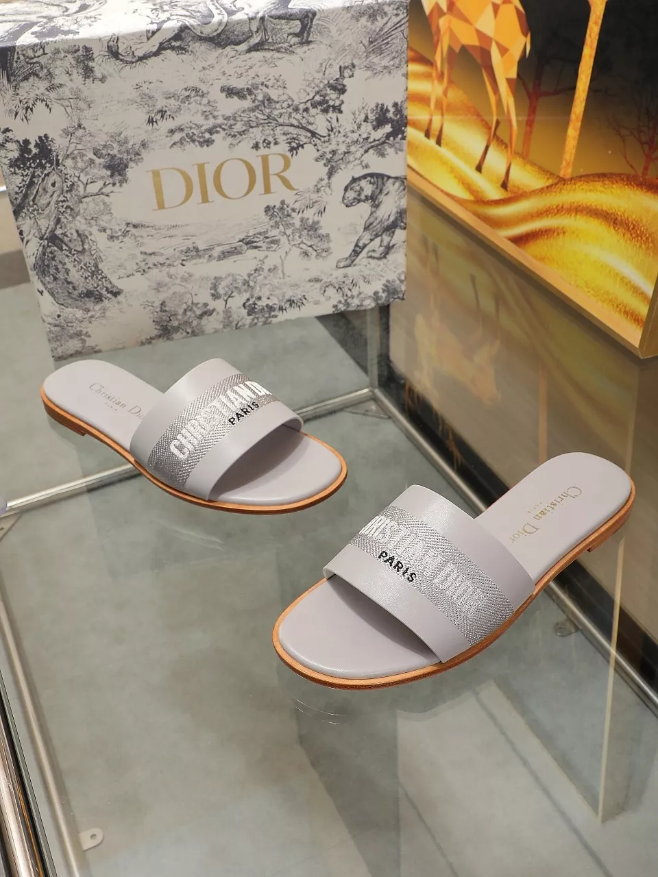 Breathable 7505 Christian Dior Slippers For Women