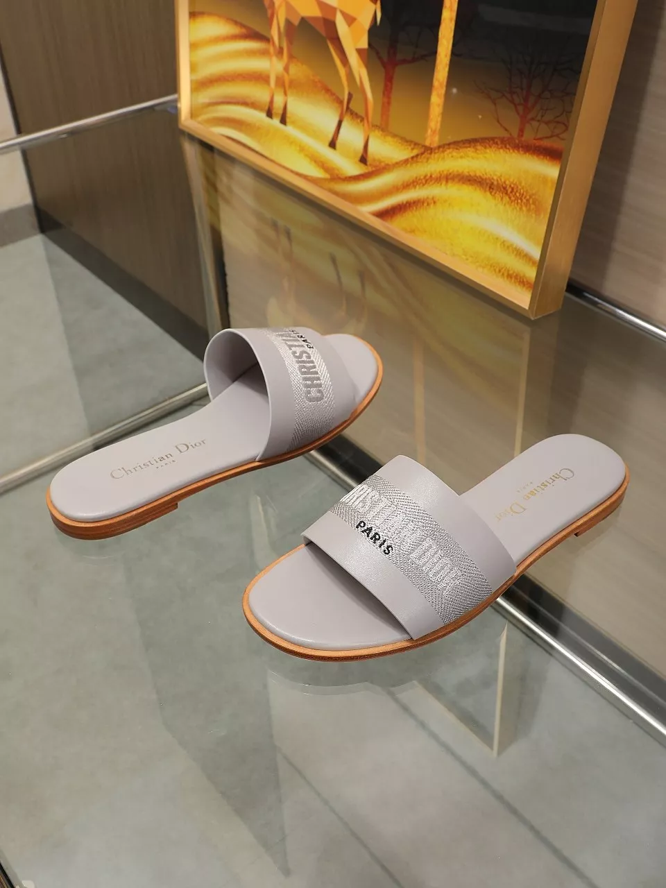 Breathable 7505 Christian Dior Slippers For Women