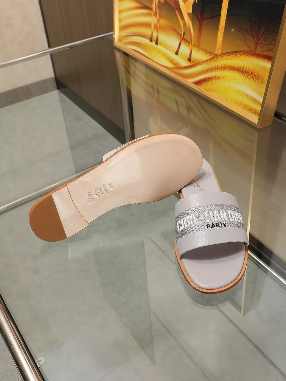 Breathable 7505 Christian Dior Slippers For Women