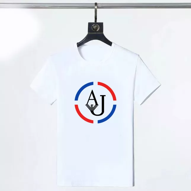 Breathable 7517 Armani T-Shirts Short Sleeved For Men