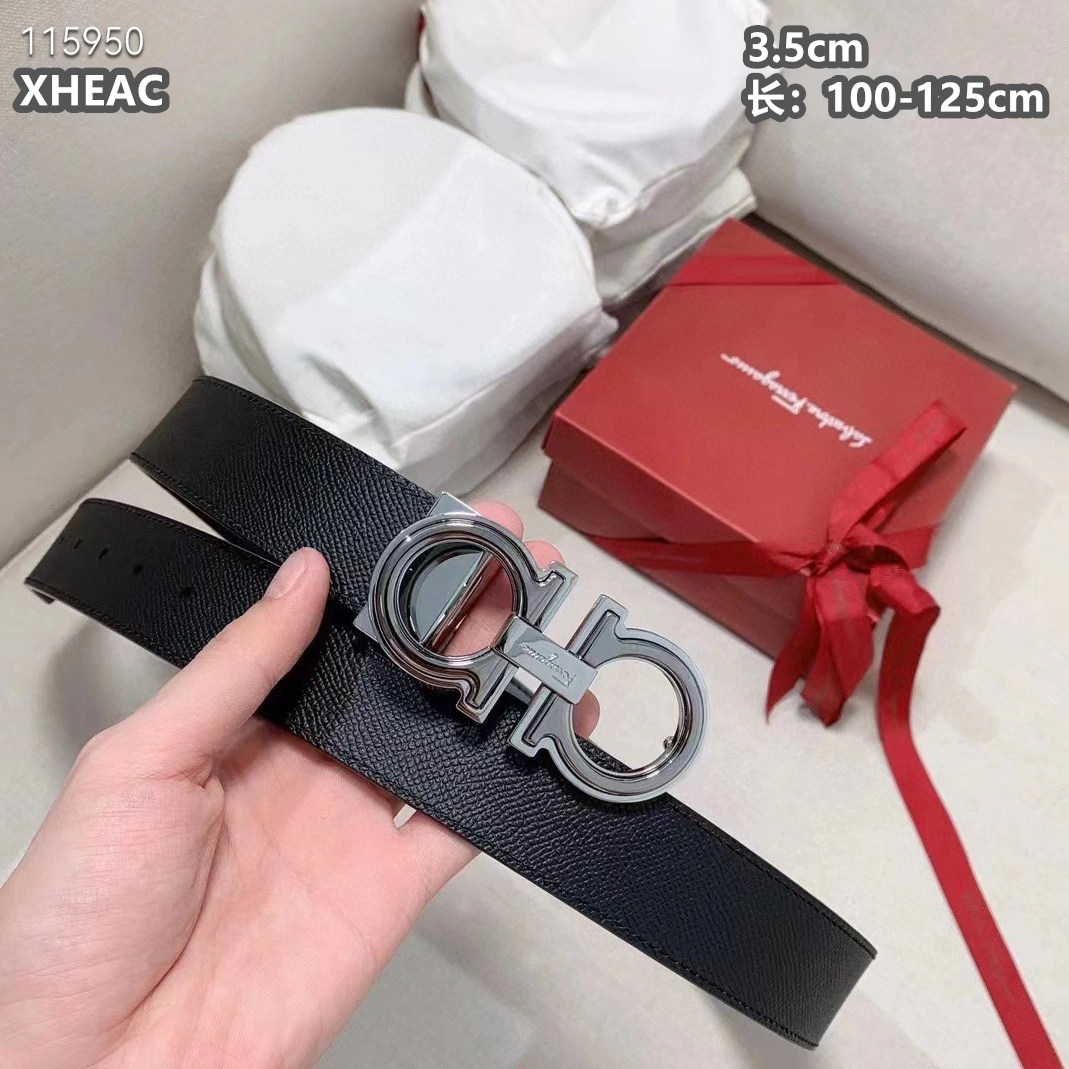 Breathable 7616 Salvatore Ferragamo AAA Quality Belts For Men