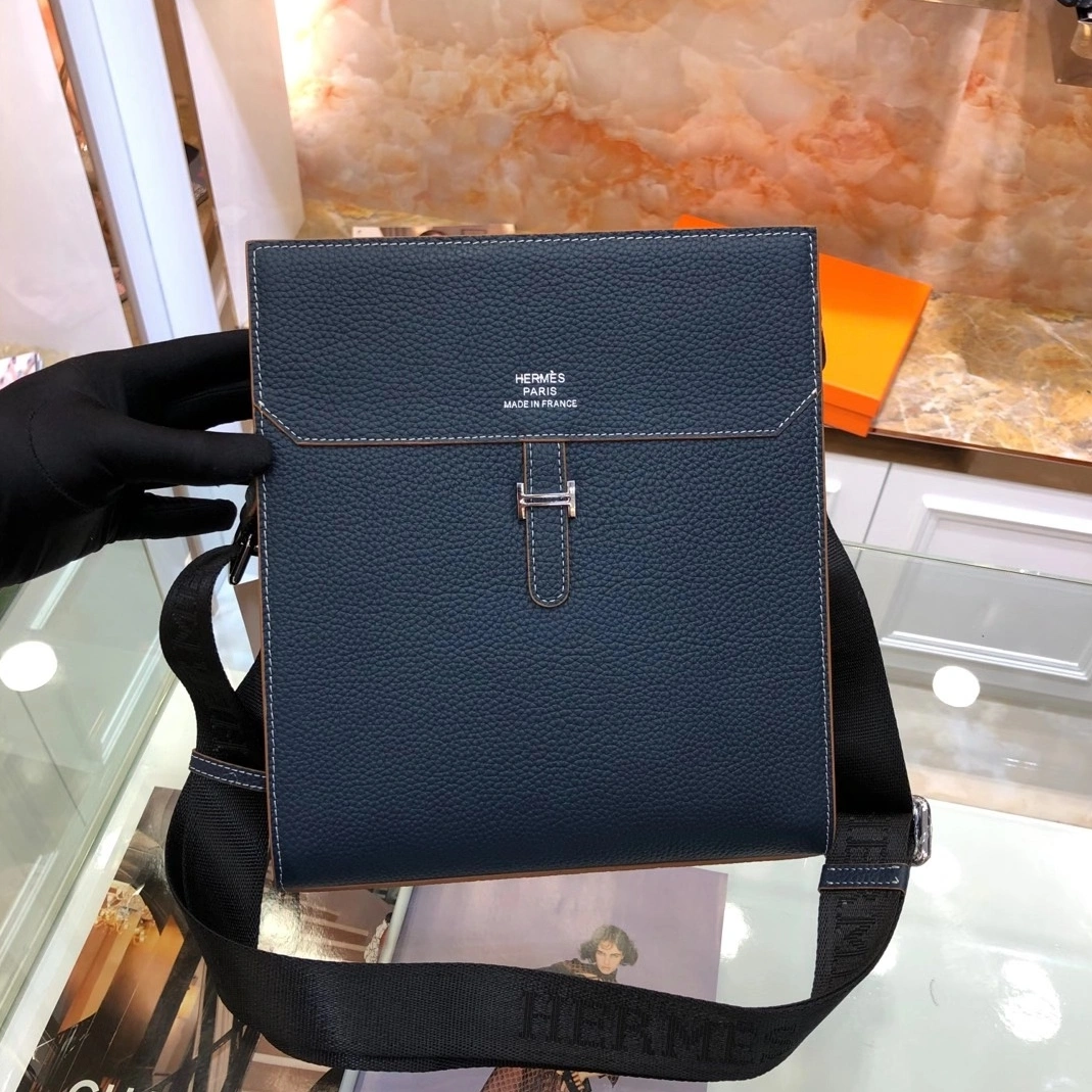 Breathable 7629 Hermes AAA Man Messenger Bags