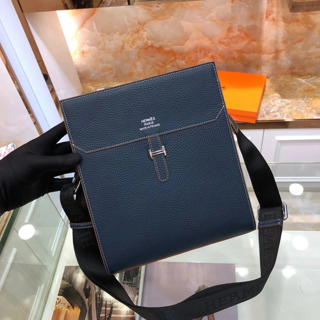 Breathable 7629 Hermes AAA Man Messenger Bags