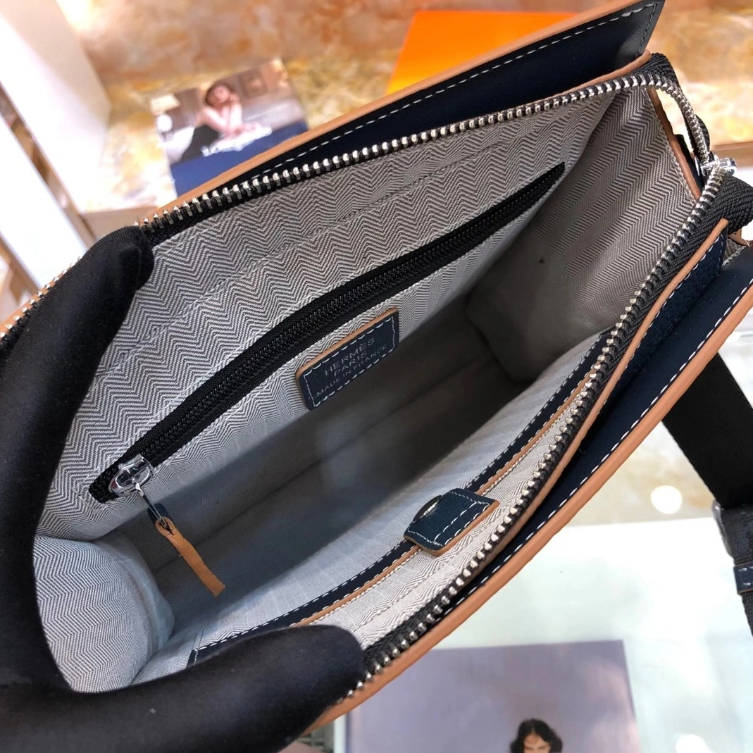 Breathable 7629 Hermes AAA Man Messenger Bags