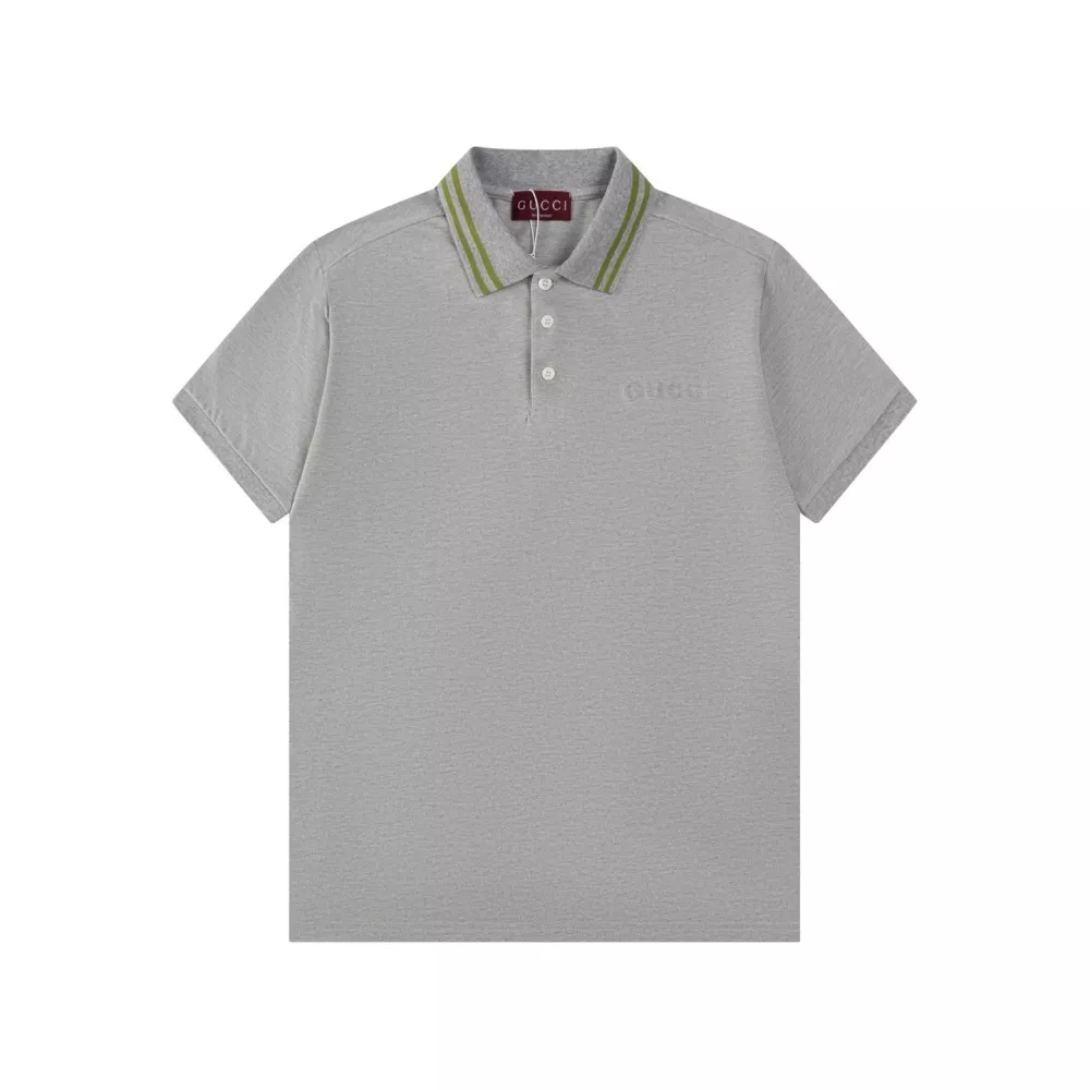 Breathable 7671 Gucci T-Shirts Short Sleeved For Men