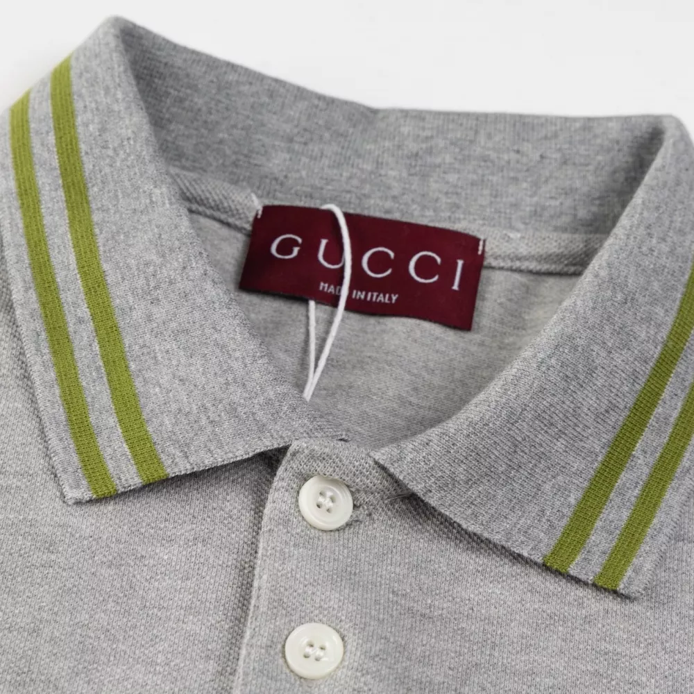 Breathable 7671 Gucci T-Shirts Short Sleeved For Men