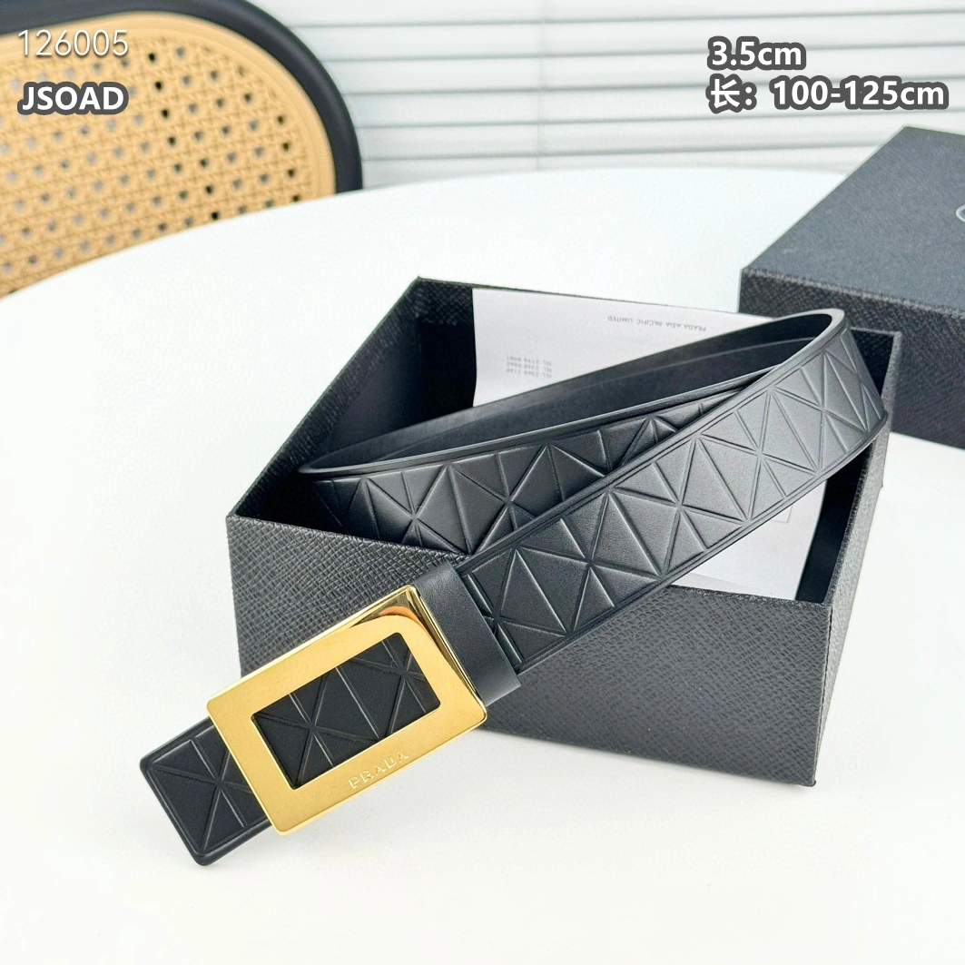 Breathable 7704 Prada AAA Quality Belts For Men
