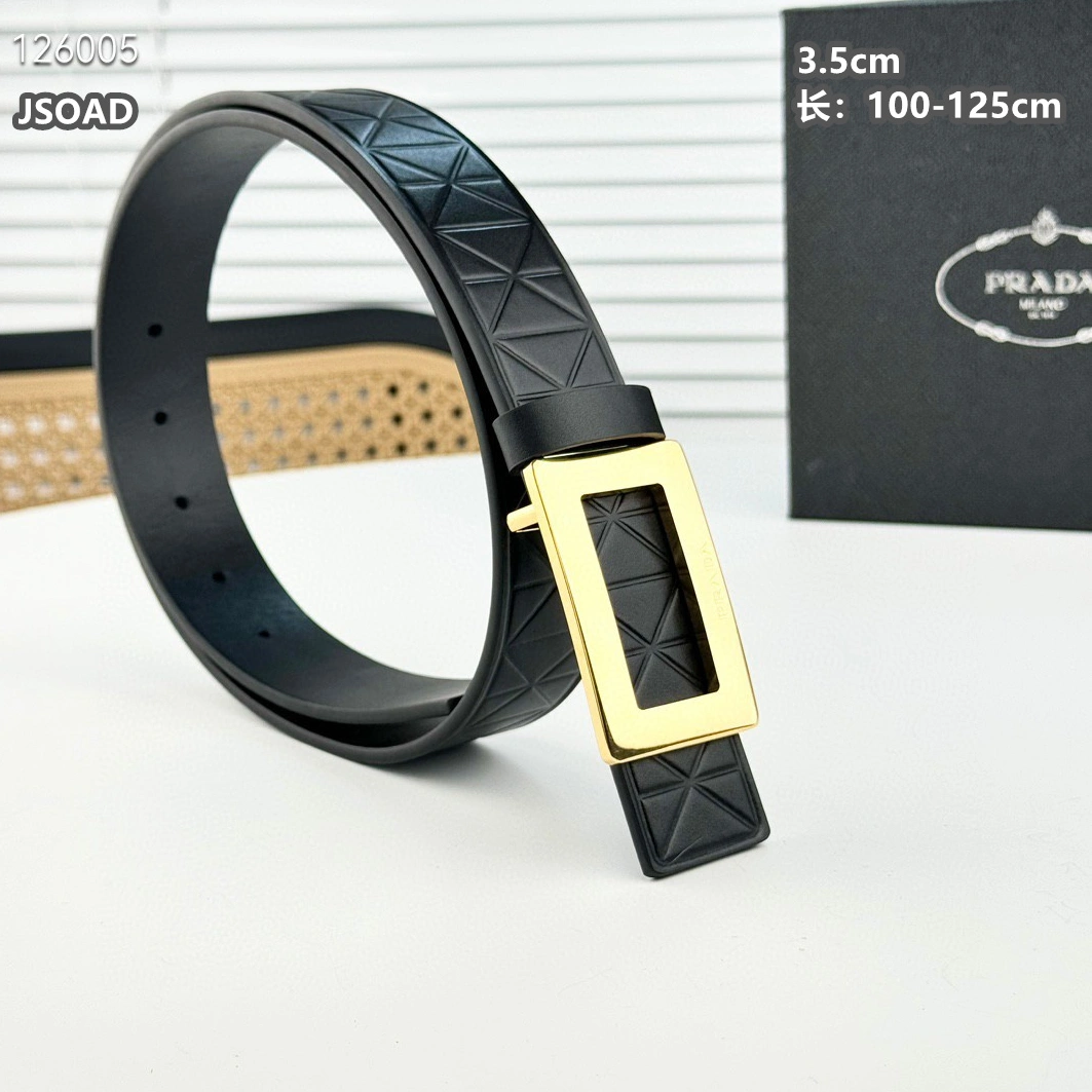 Breathable 7704 Prada AAA Quality Belts For Men