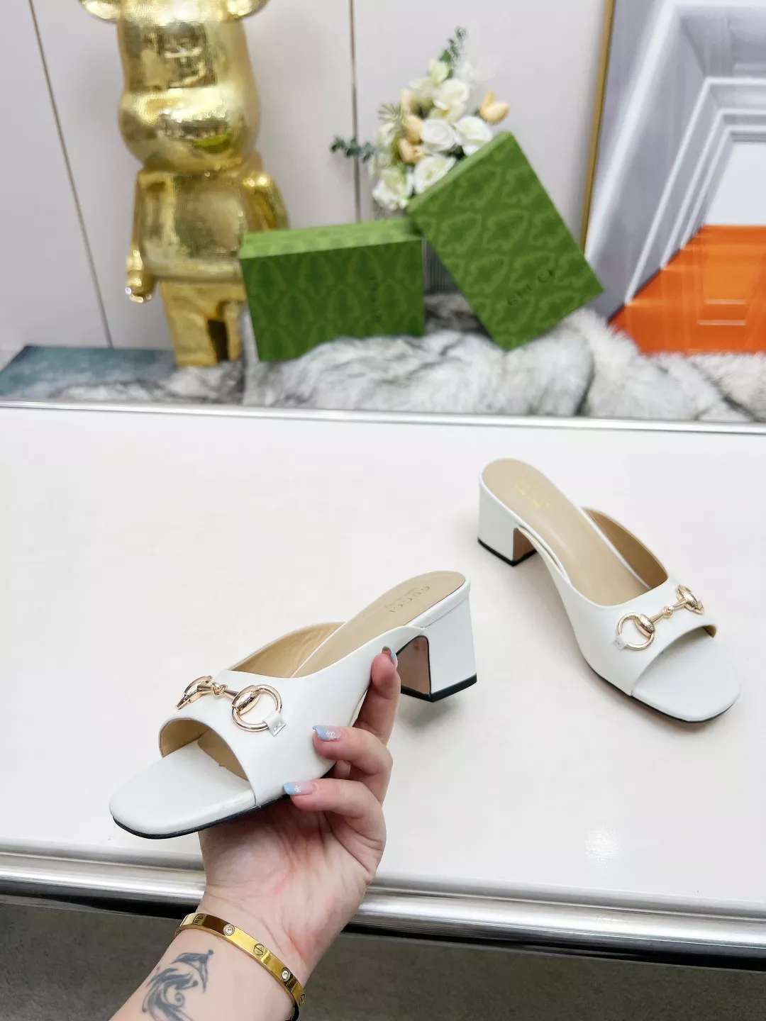 Breathable 782 Gucci Slippers For Women