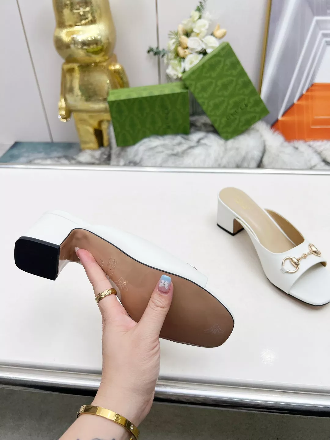 Breathable 782 Gucci Slippers For Women