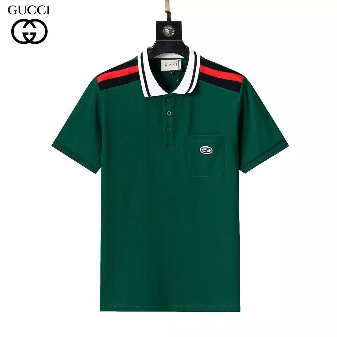 Breathable 7974 Gucci T-Shirts Short Sleeved For Men