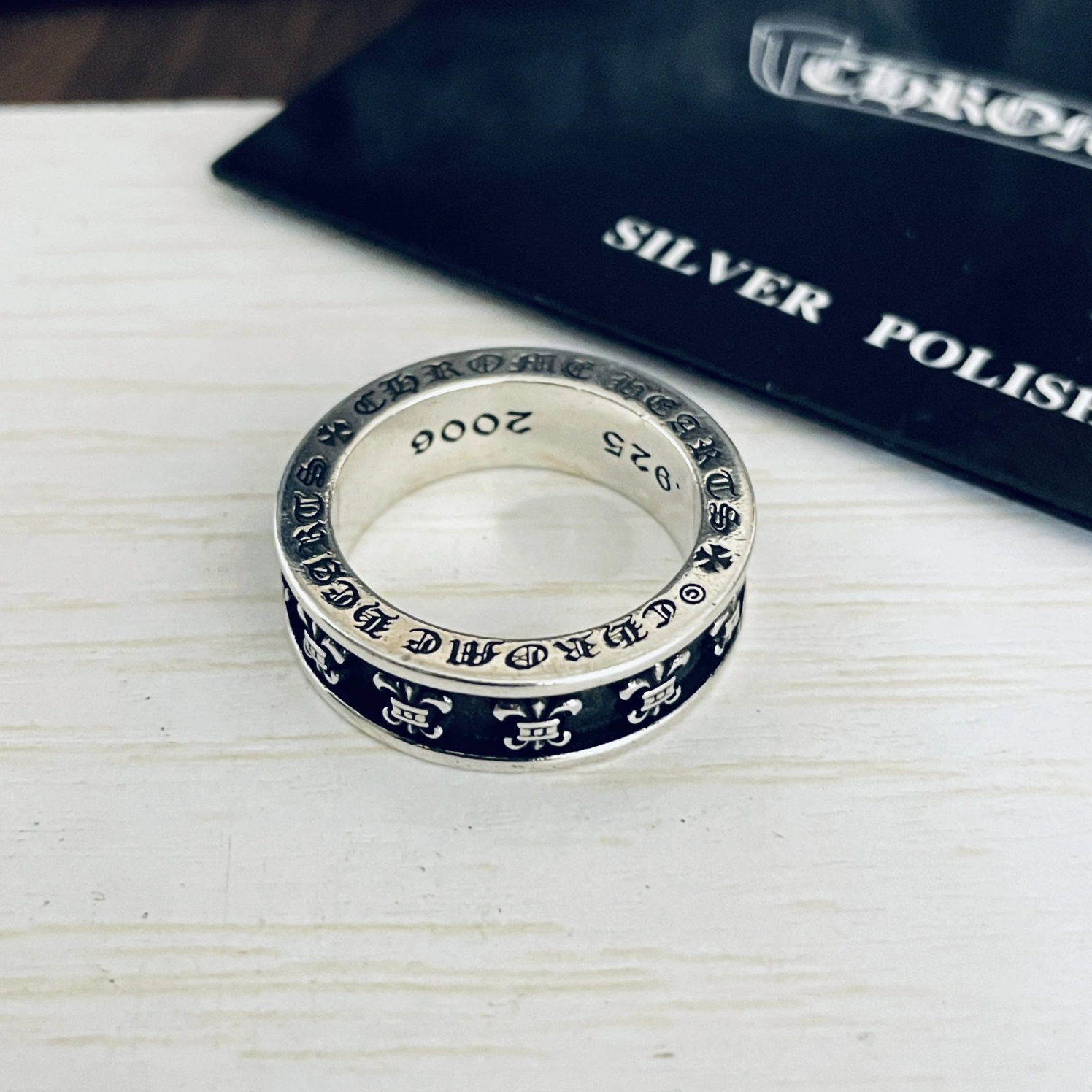 Breathable 8106 Chrome Hearts Rings