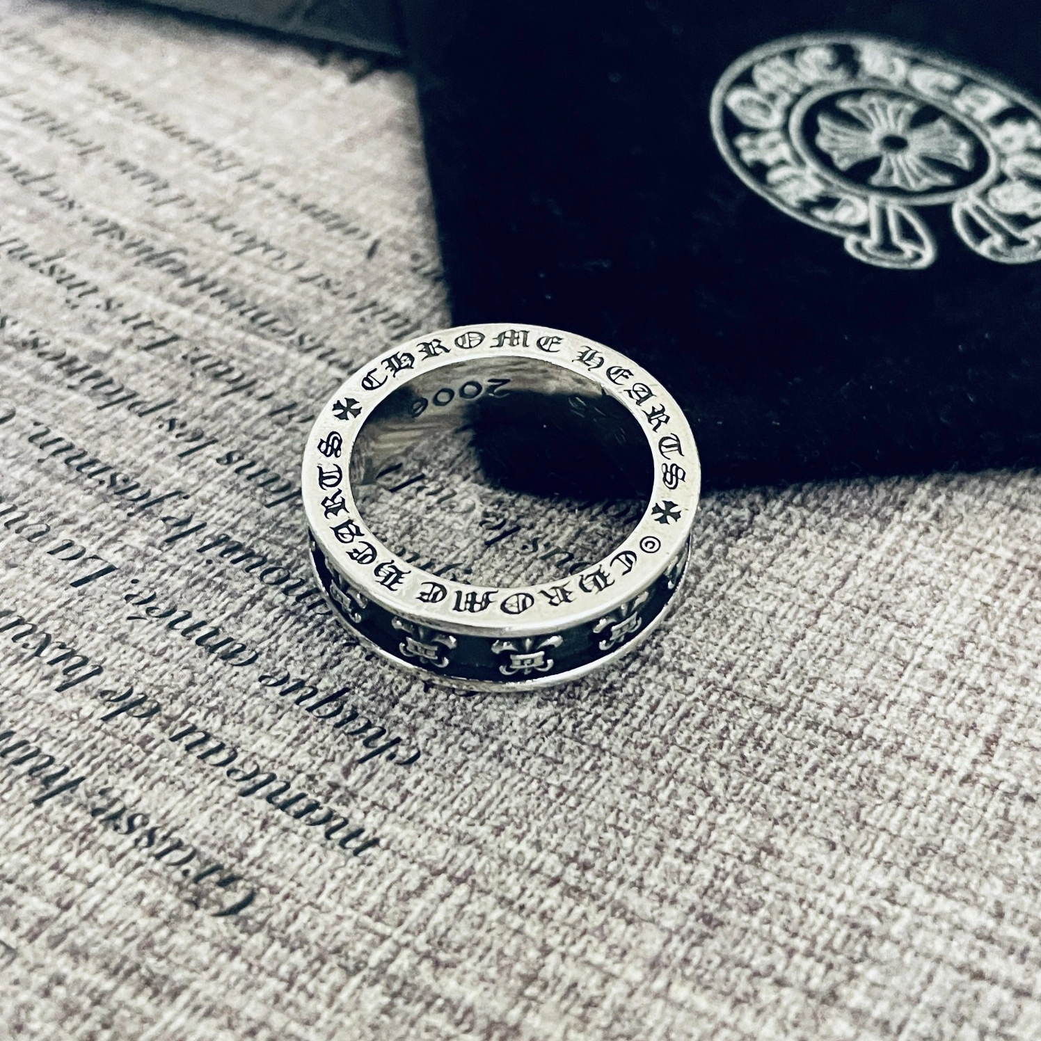 Breathable 8106 Chrome Hearts Rings