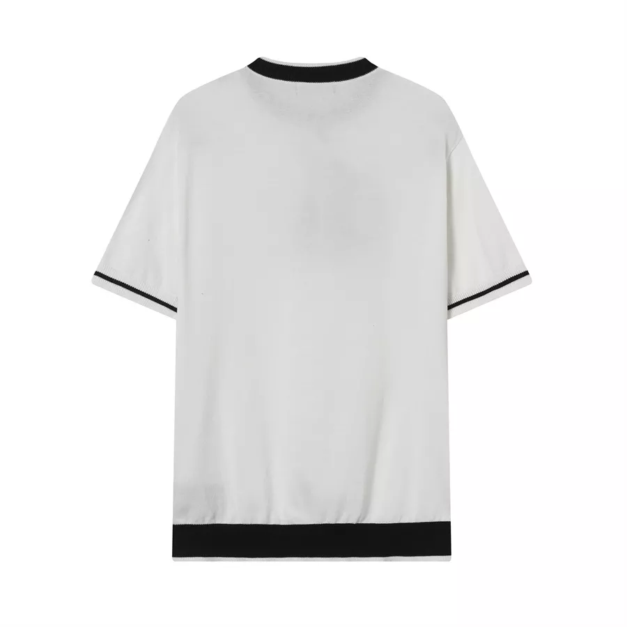 Breathable 811 Prada T-Shirts Short Sleeved For Unisex