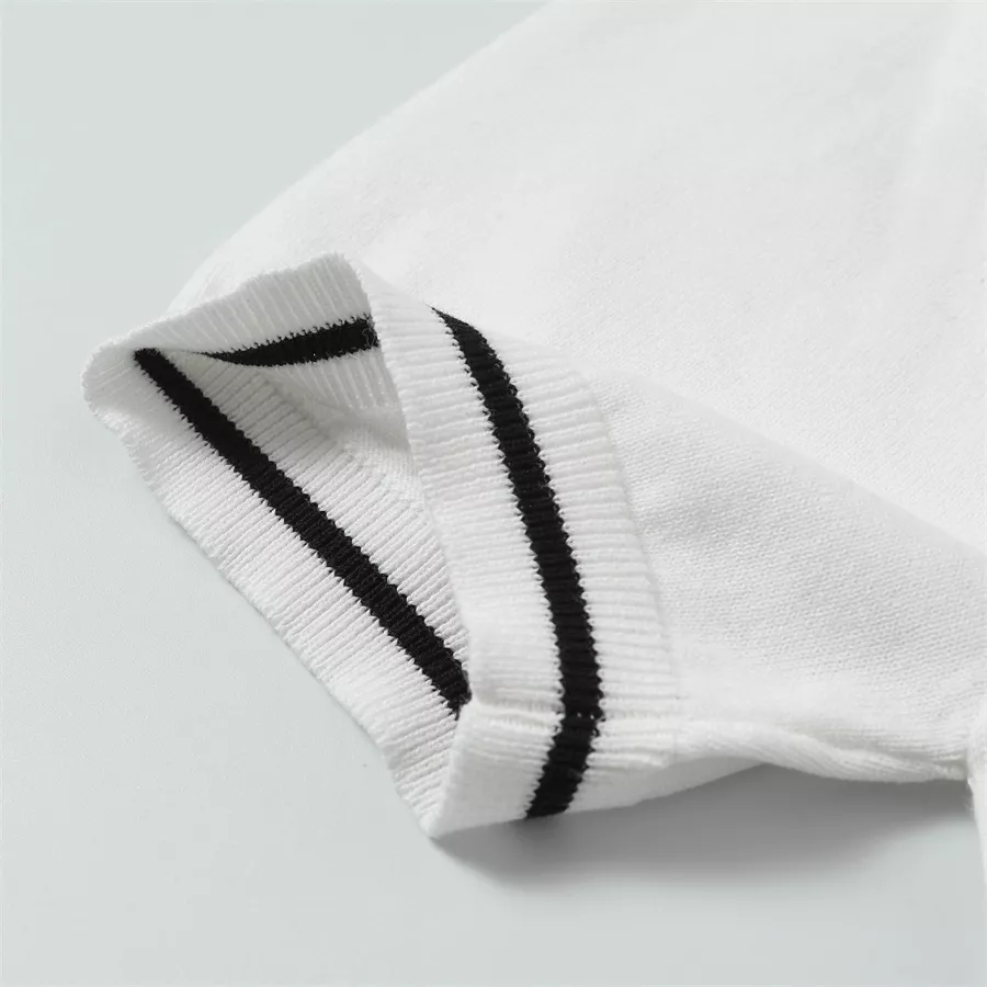 Breathable 811 Prada T-Shirts Short Sleeved For Unisex