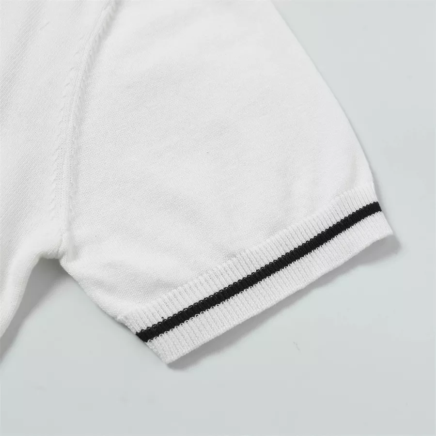 Breathable 811 Prada T-Shirts Short Sleeved For Unisex