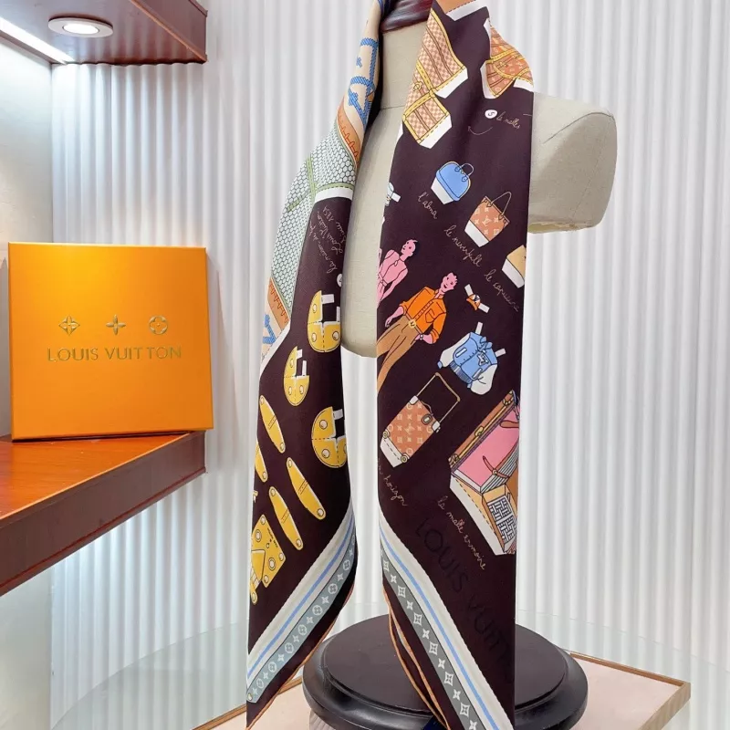 Breathable 8166 Louis Vuitton Silk Squares