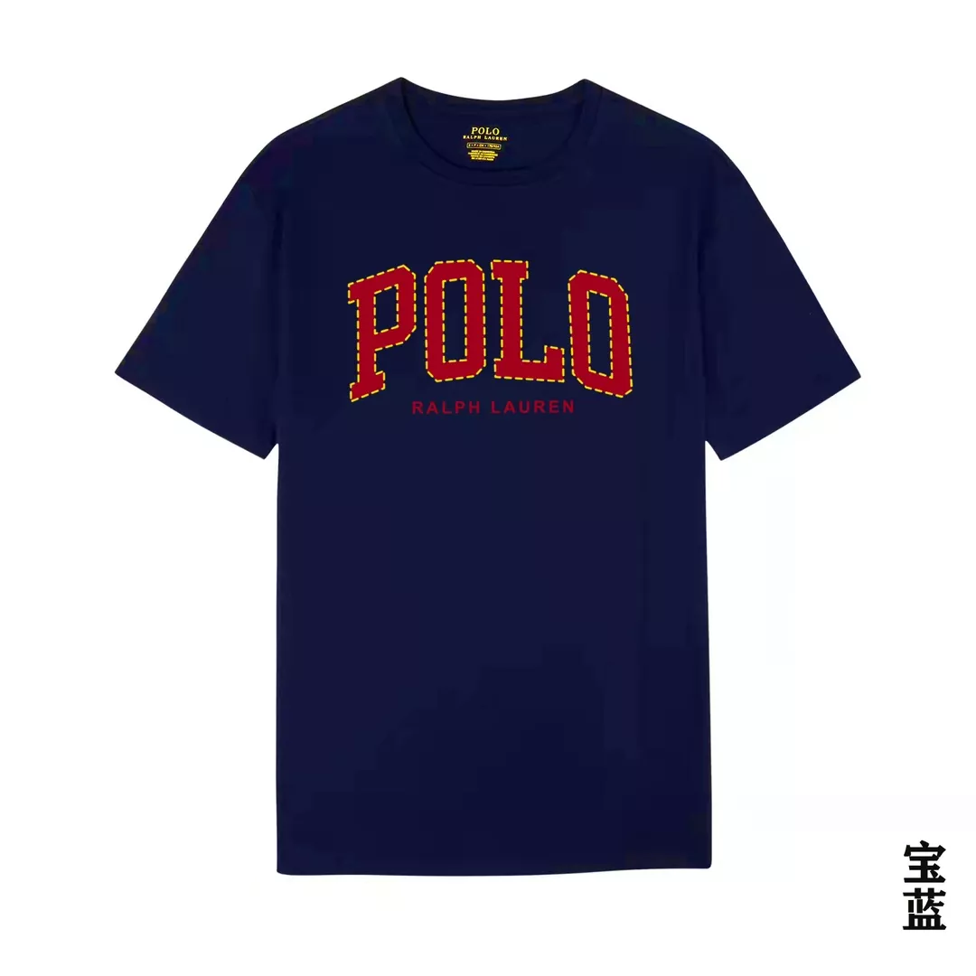Breathable 8197 Ralph Lauren Polo T-Shirts Short Sleeved For Men