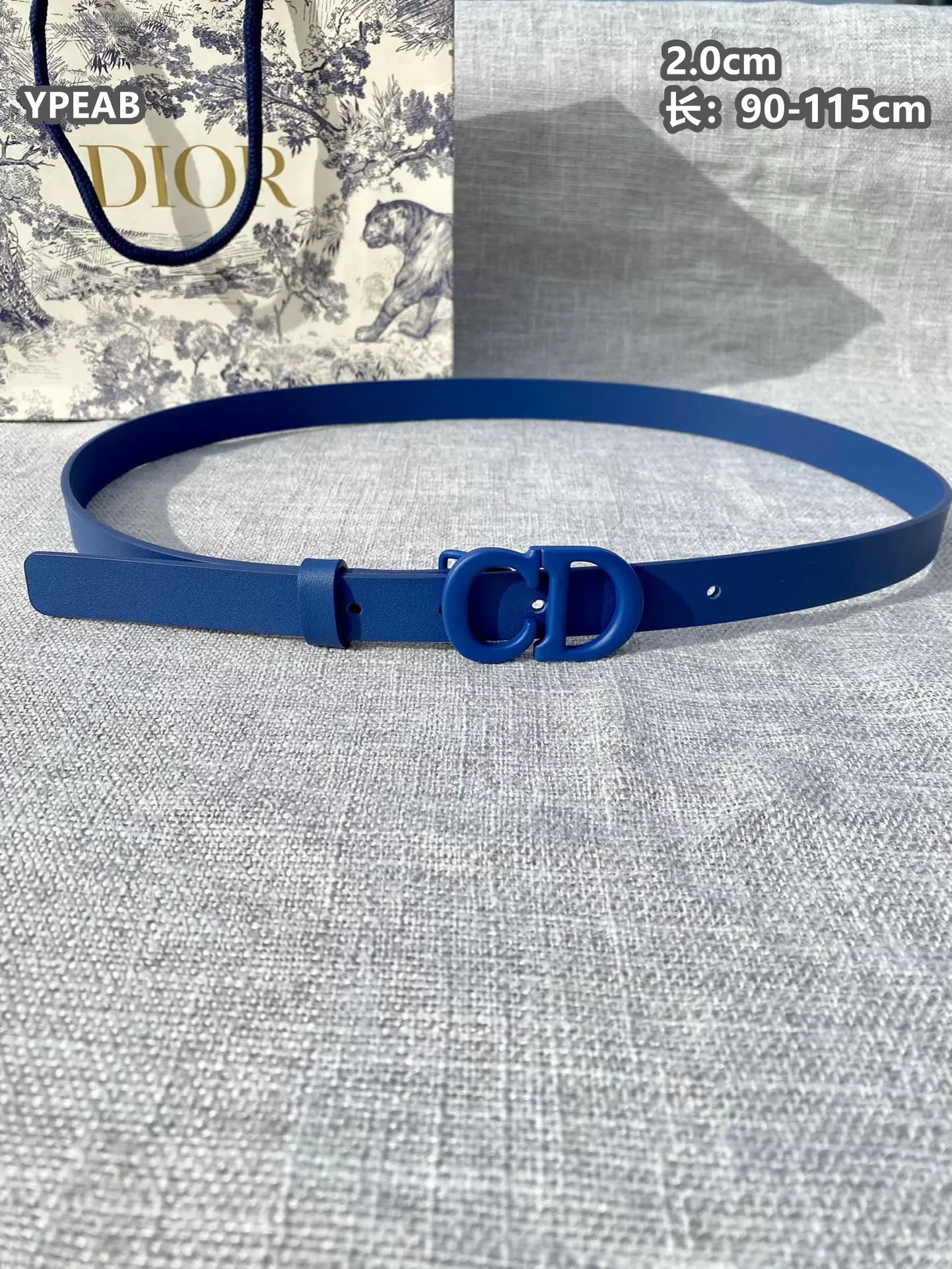 Breathable 8350 Christian Dior AAA Quality Belts For Women