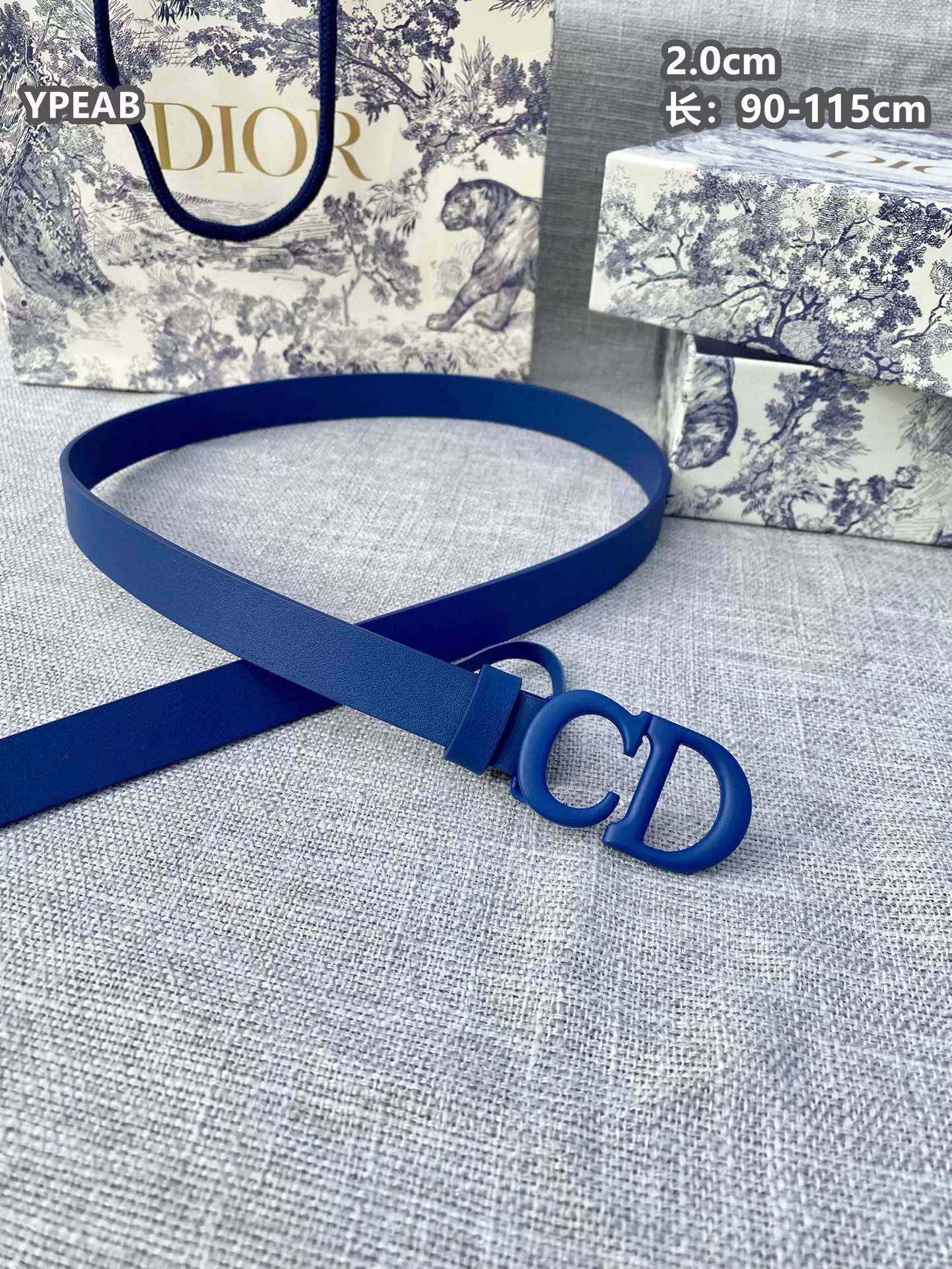 Breathable 8350 Christian Dior AAA Quality Belts For Women