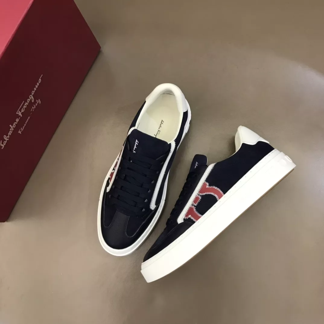 Breathable 8352 Salvatore Ferragamo Casual Shoes For Men