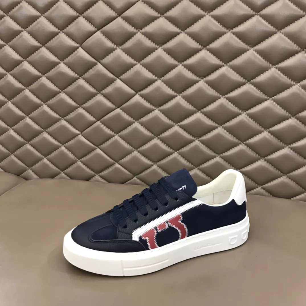 Breathable 8352 Salvatore Ferragamo Casual Shoes For Men