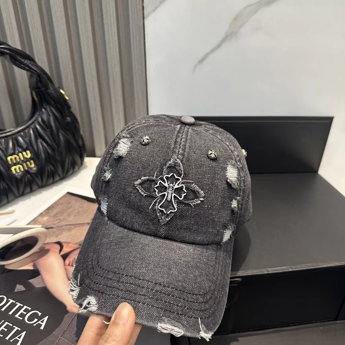 Breathable 8411 Chrome Hearts Caps