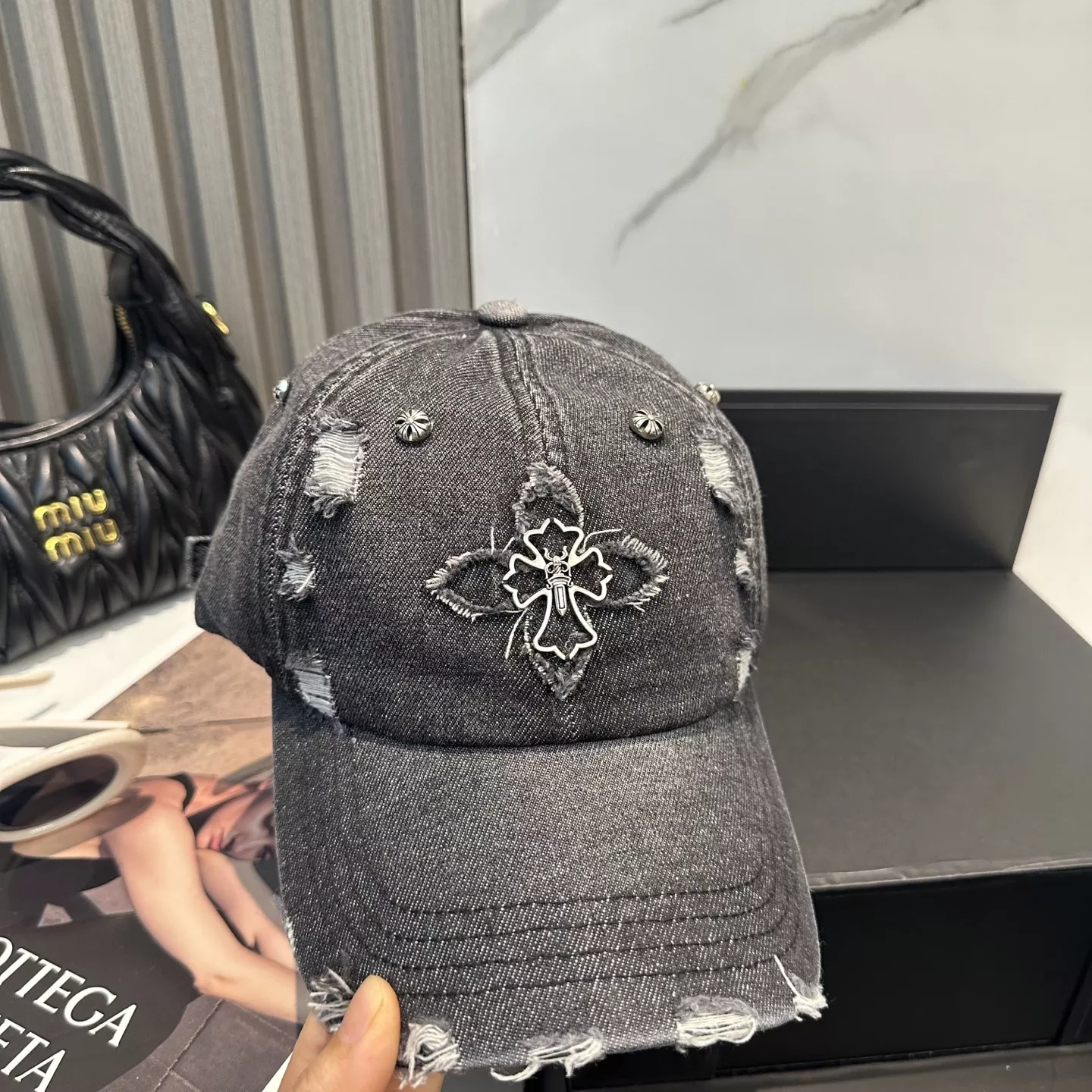Breathable 8411 Chrome Hearts Caps