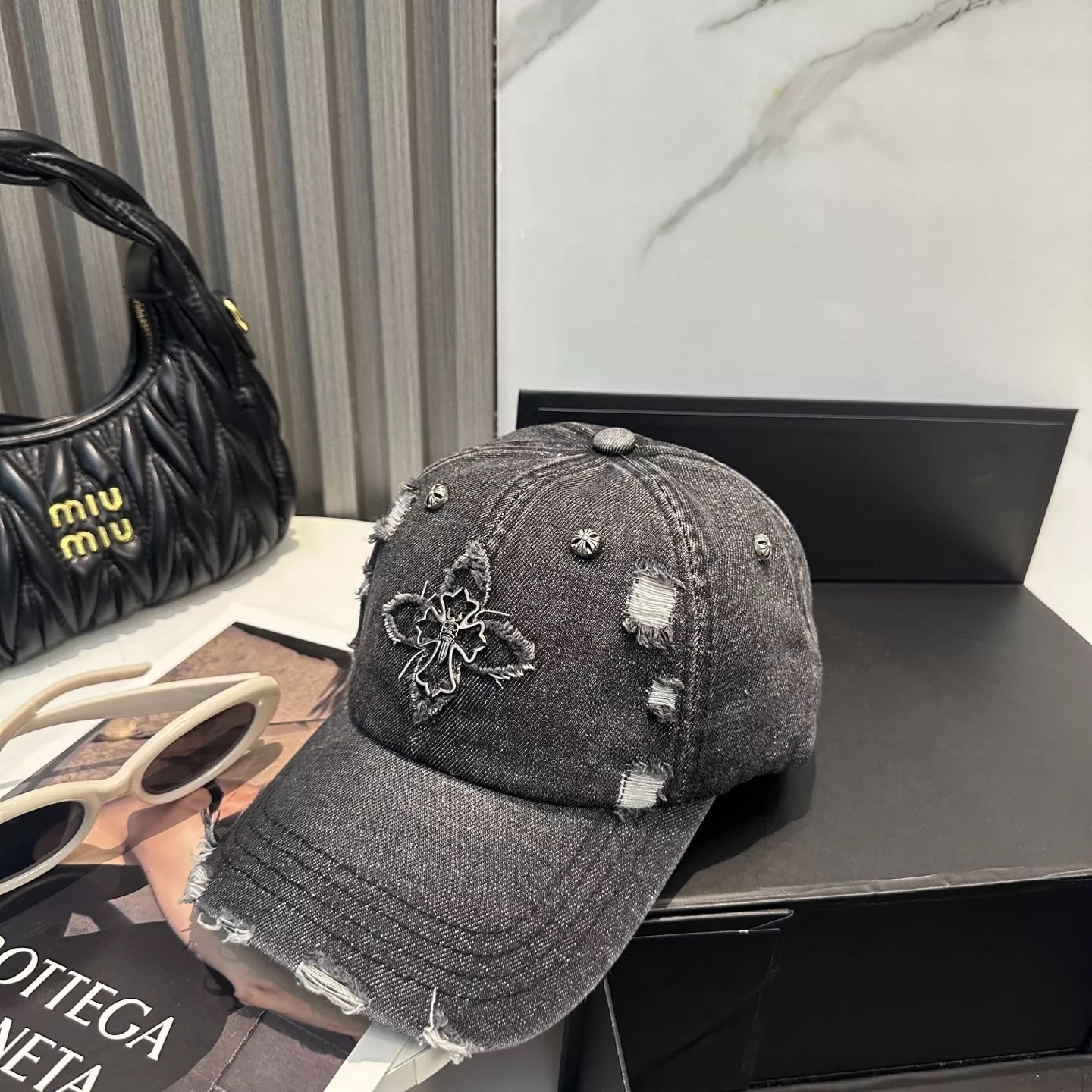 Breathable 8411 Chrome Hearts Caps