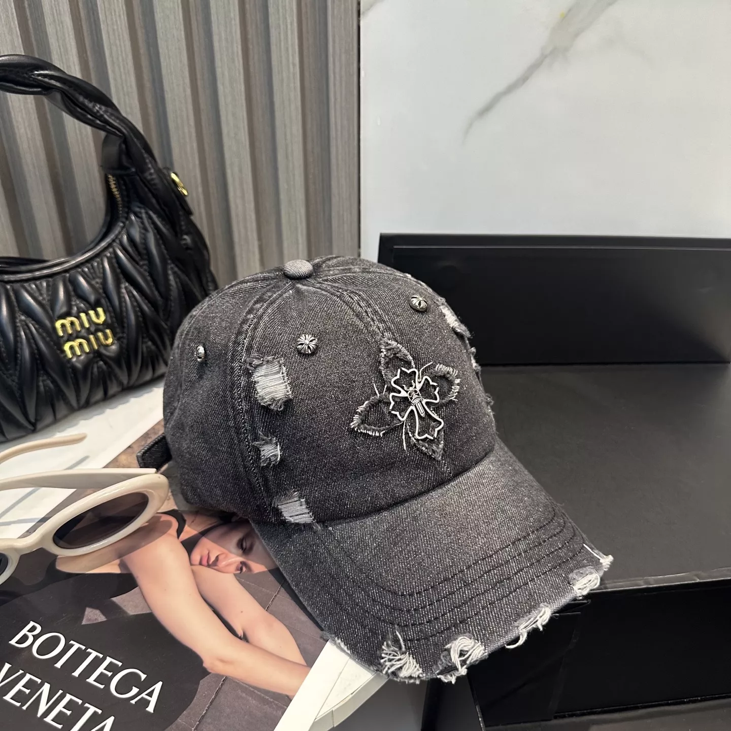 Breathable 8411 Chrome Hearts Caps