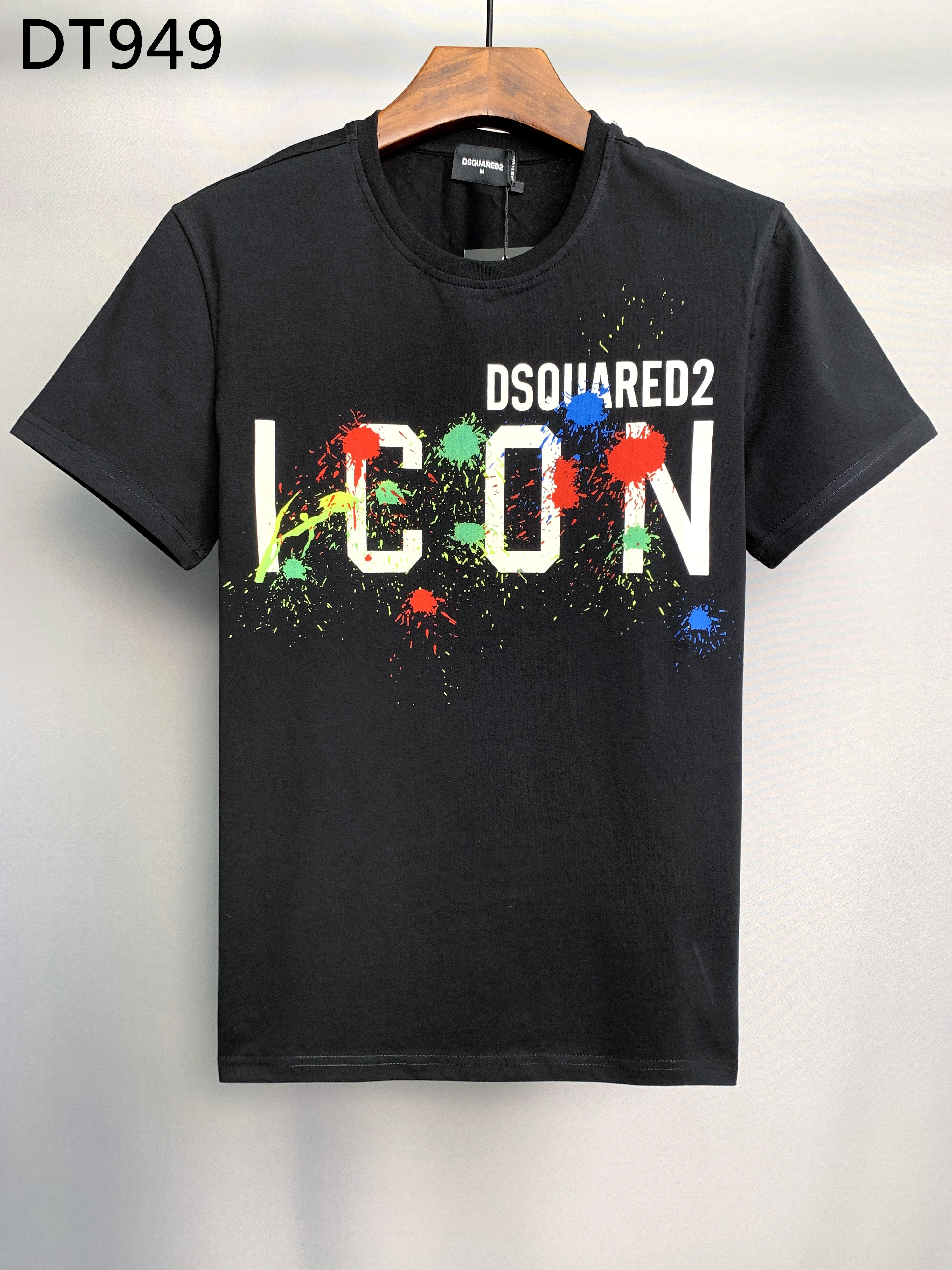 Breathable 8419 Dsquared T-Shirts Short Sleeved For Men